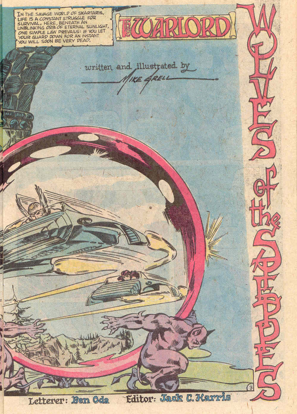Read online Warlord (1976) comic -  Issue #19 - 4