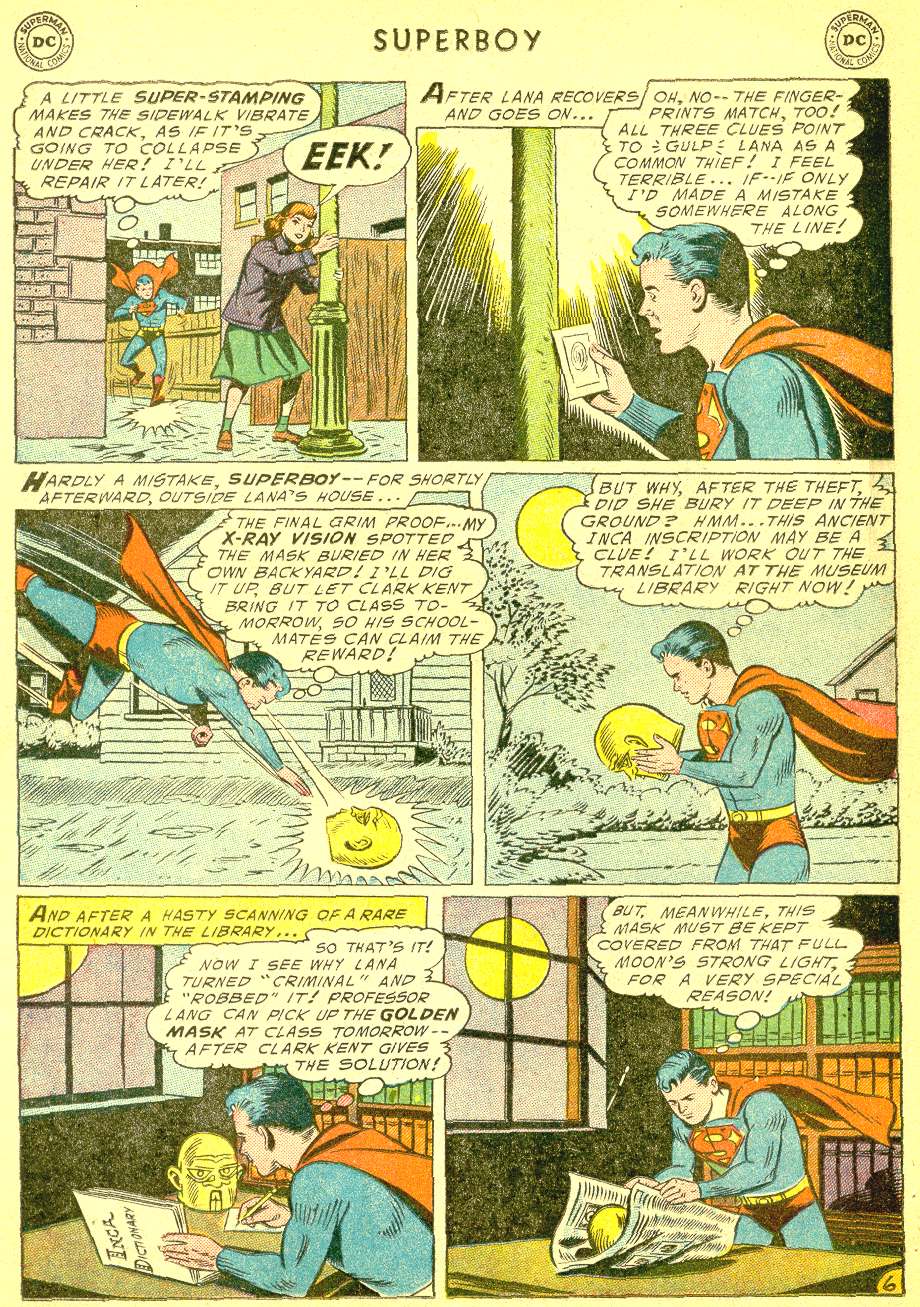 Read online Superboy (1949) comic -  Issue #41 - 17