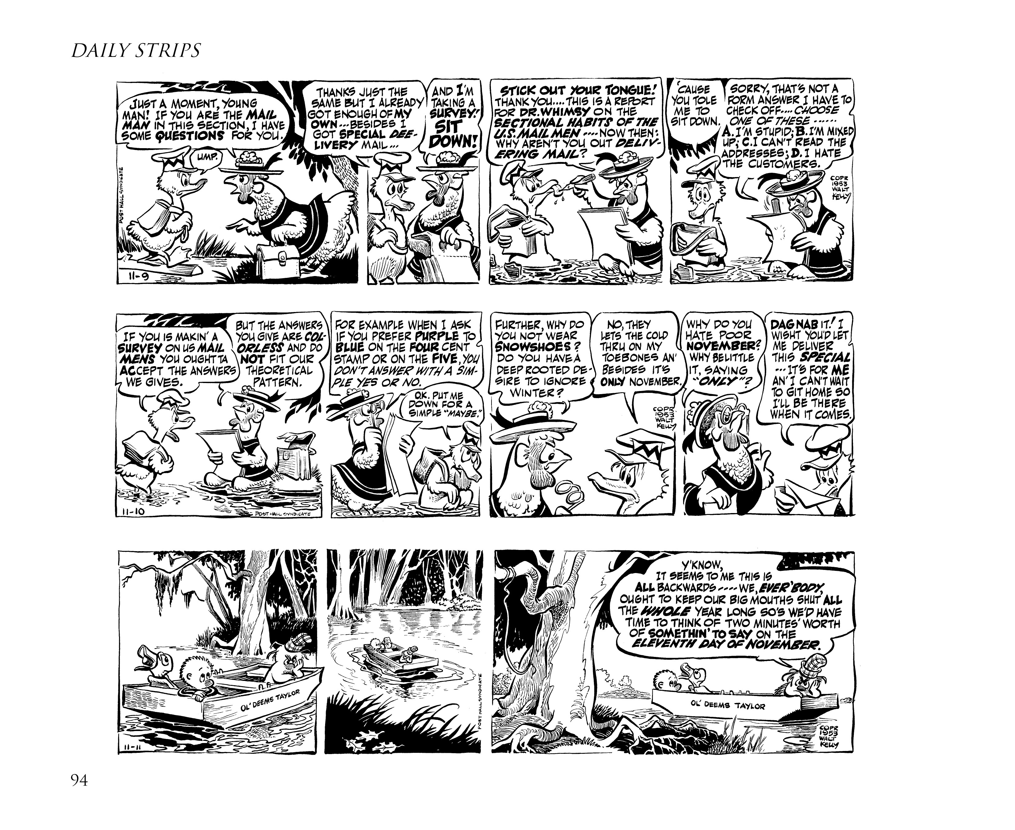 Read online Pogo by Walt Kelly: The Complete Syndicated Comic Strips comic -  Issue # TPB 3 (Part 2) - 6