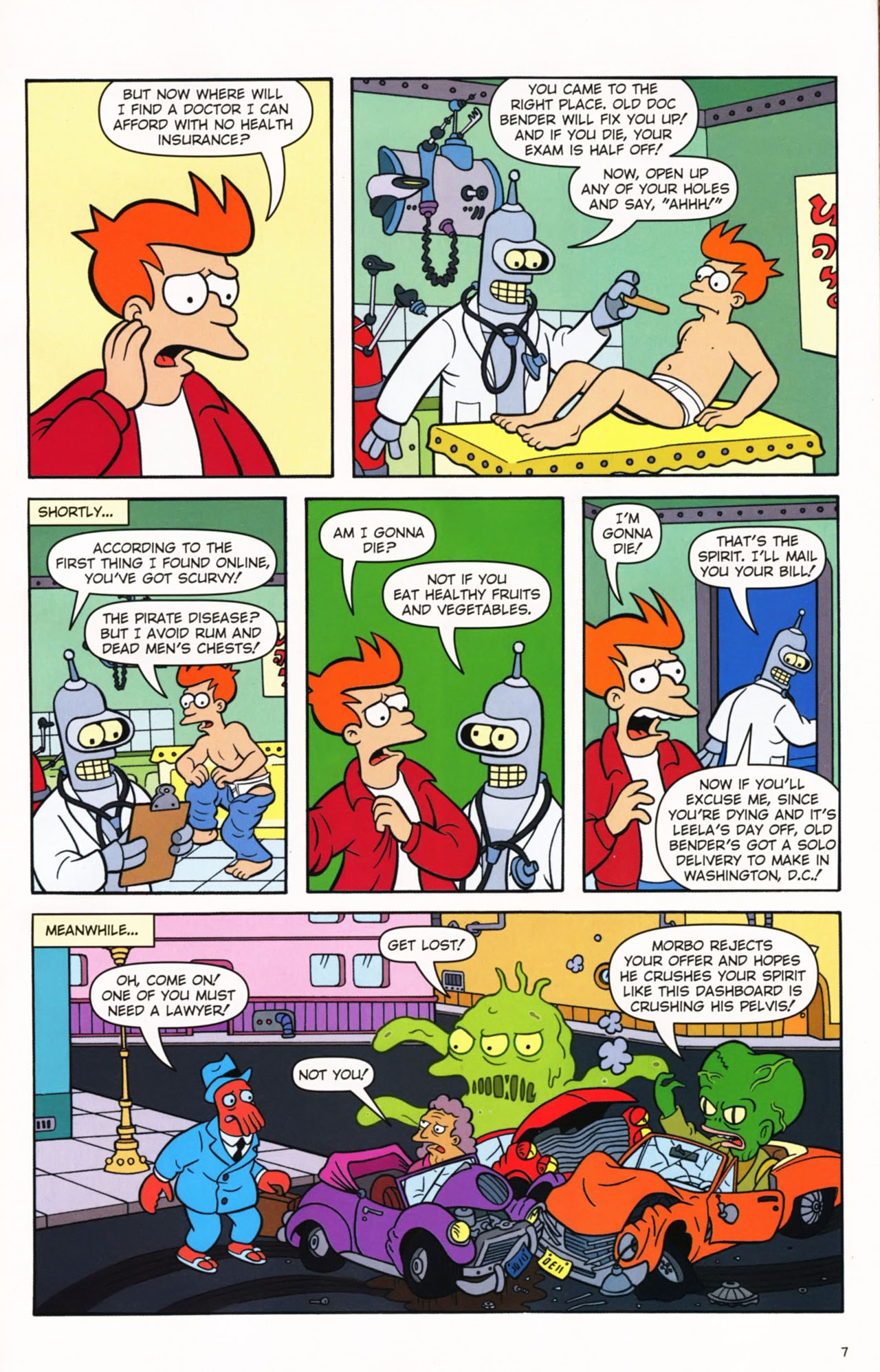 Read online Futurama Comics comic -  Issue #48 - 6