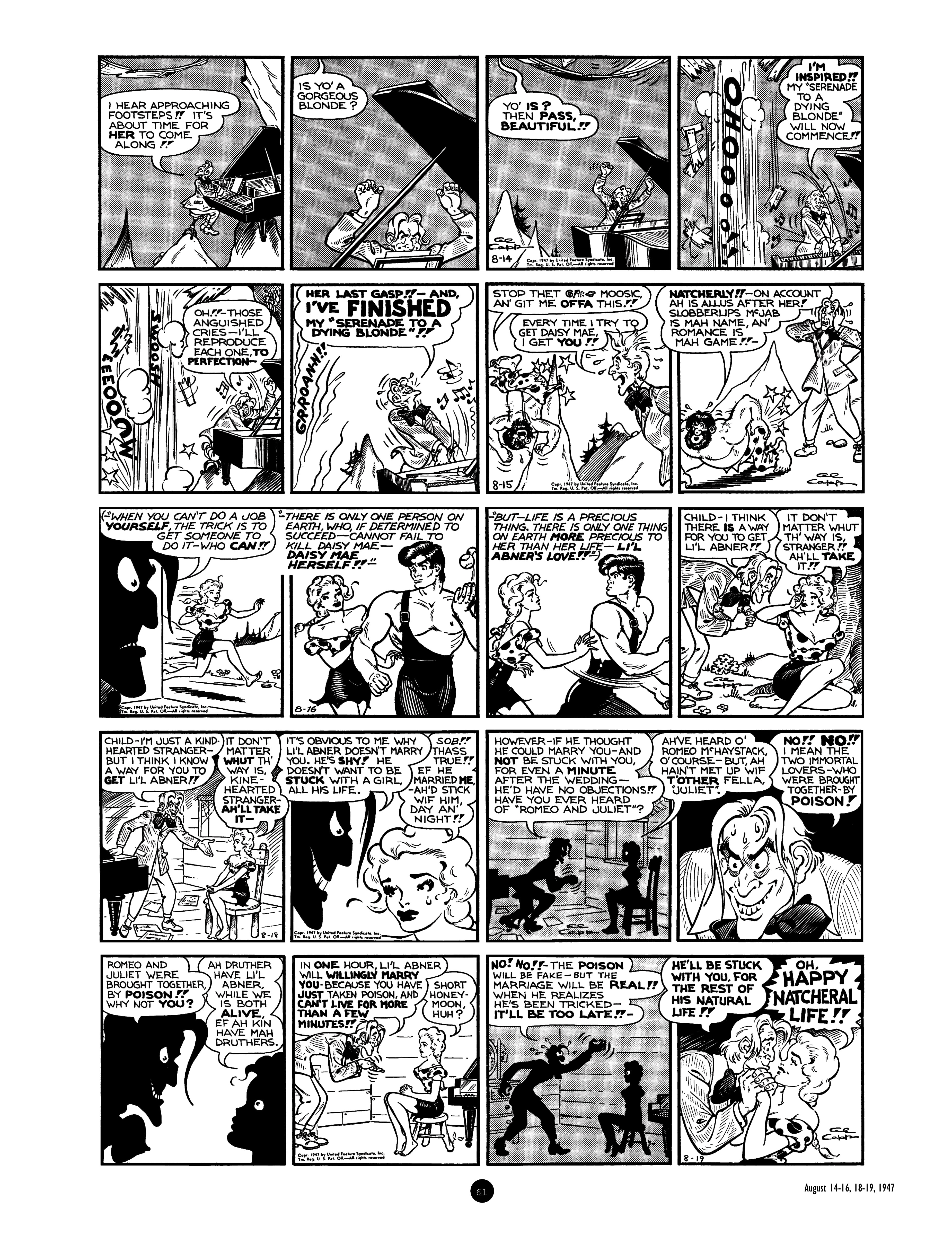 Read online Al Capp's Li'l Abner Complete Daily & Color Sunday Comics comic -  Issue # TPB 7 (Part 1) - 61