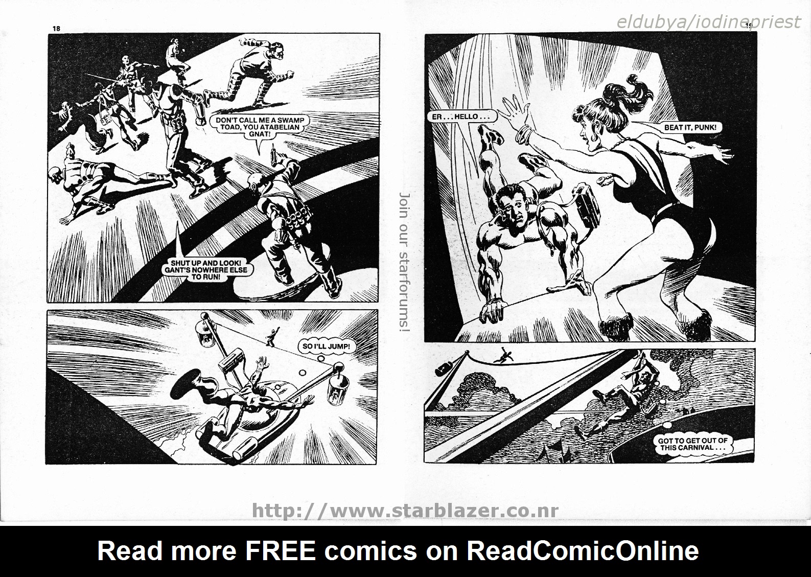 Read online Starblazer comic -  Issue #223 - 11