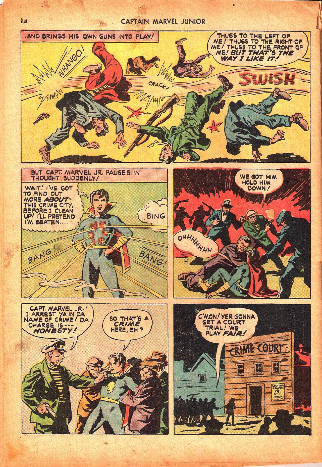 Read online Captain Marvel, Jr. comic -  Issue #09 - 14