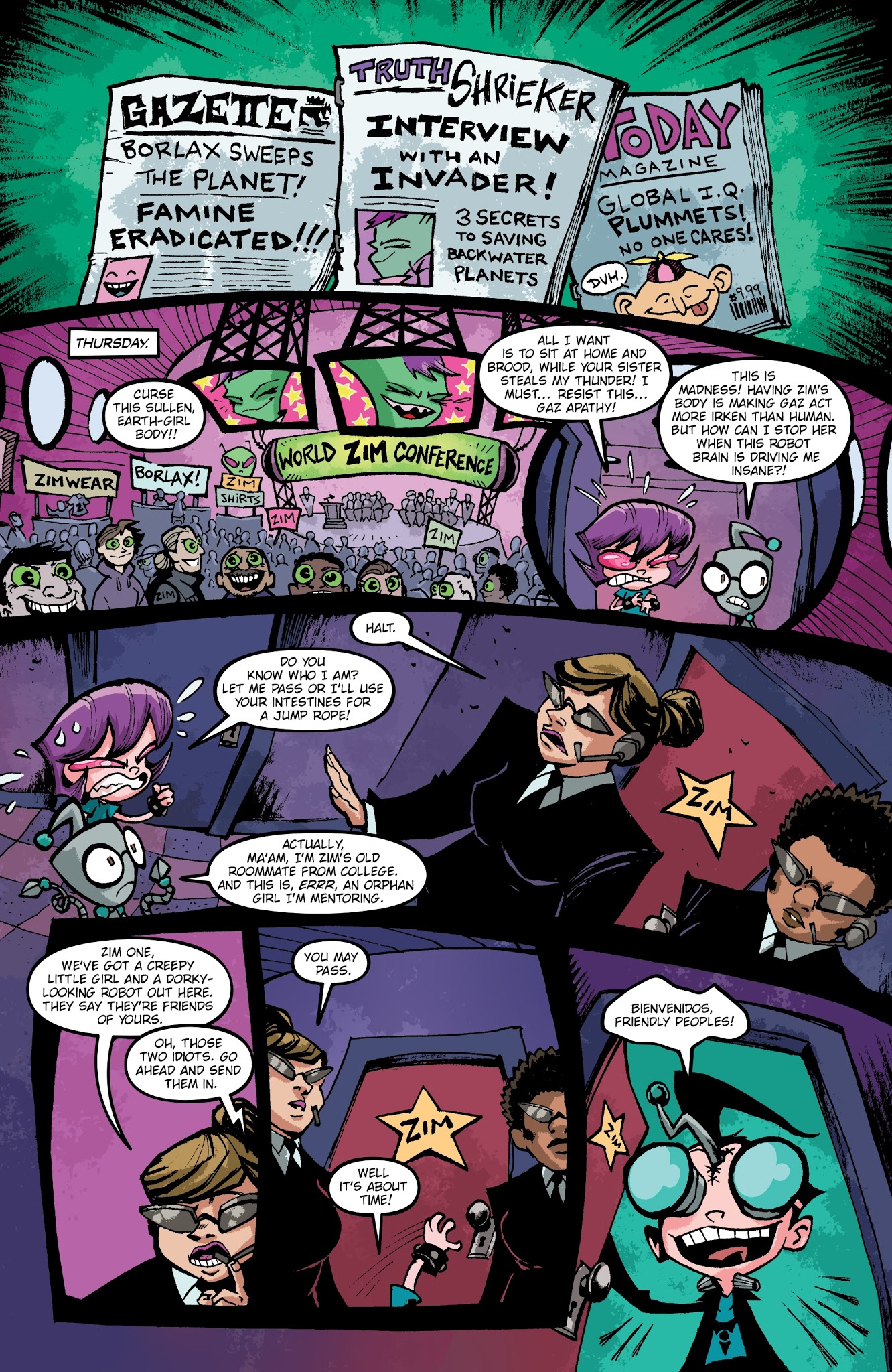 Read online Invader Zim comic -  Issue #21 - 20