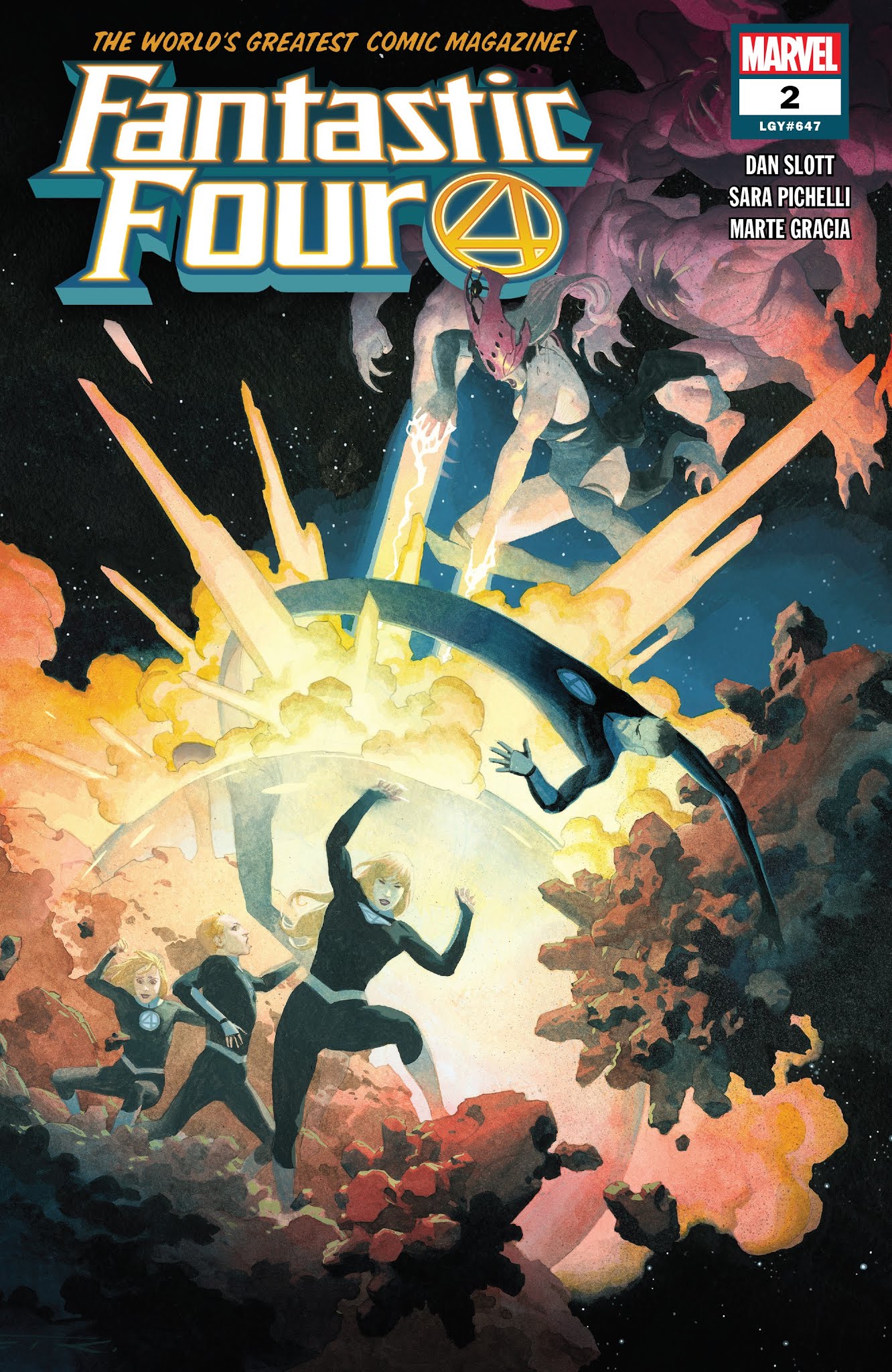 Read online Fantastic Four (2018) comic -  Issue #2 - 1