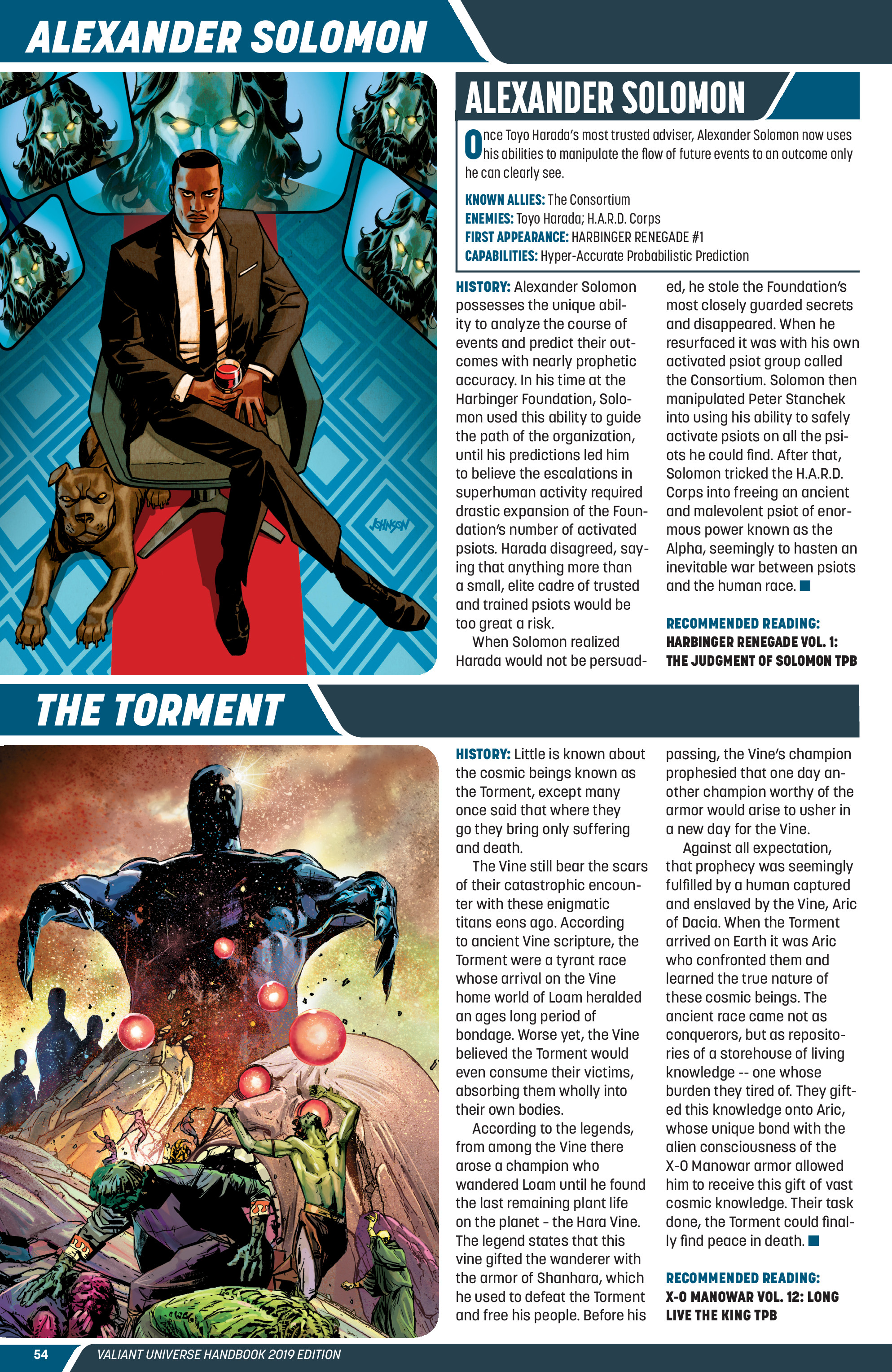Read online Valiant Universe Handbook 2019 Edition comic -  Issue # Full - 55