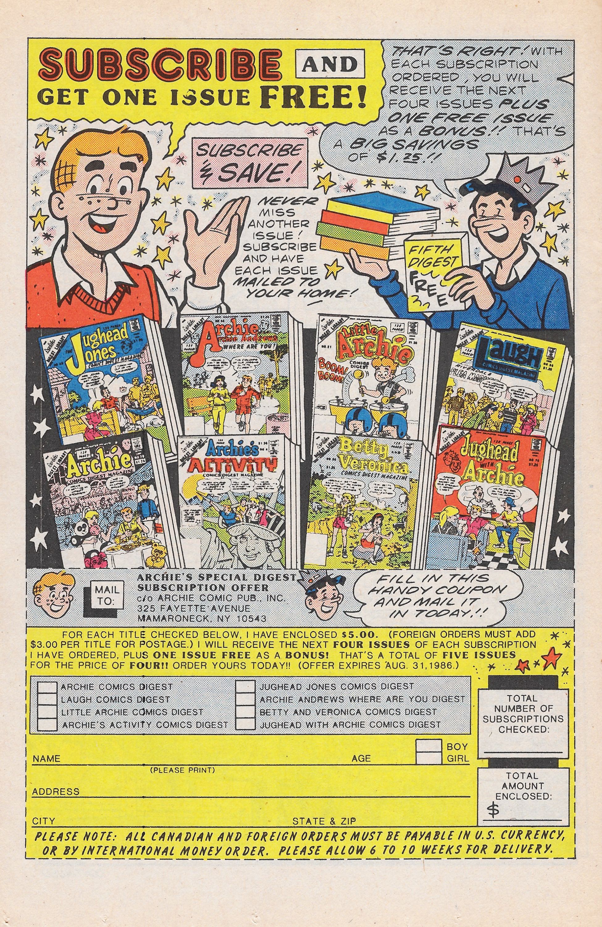 Read online Archie Giant Series Magazine comic -  Issue #560 - 12
