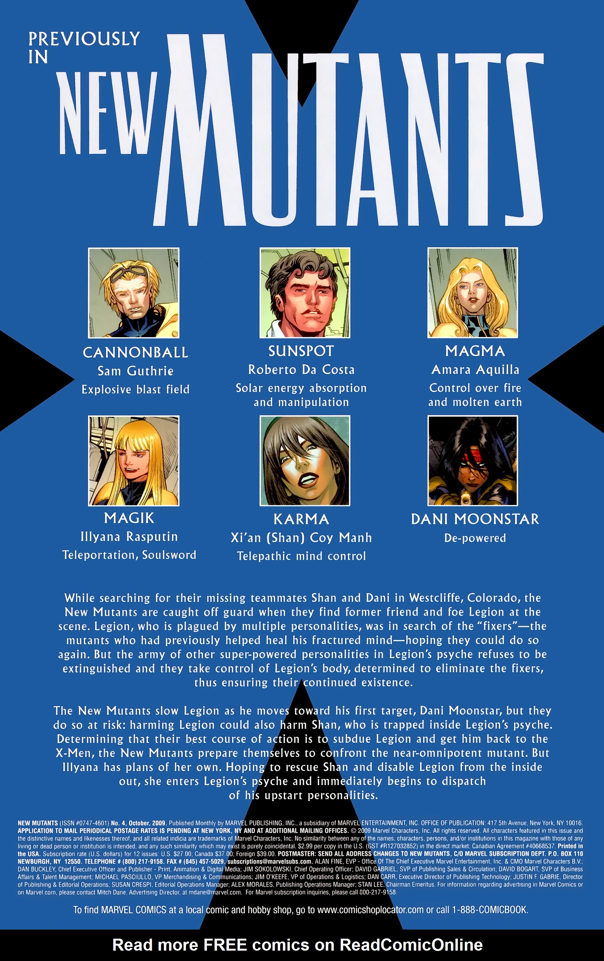 Read online New Mutants (2009) comic -  Issue #4 - 4