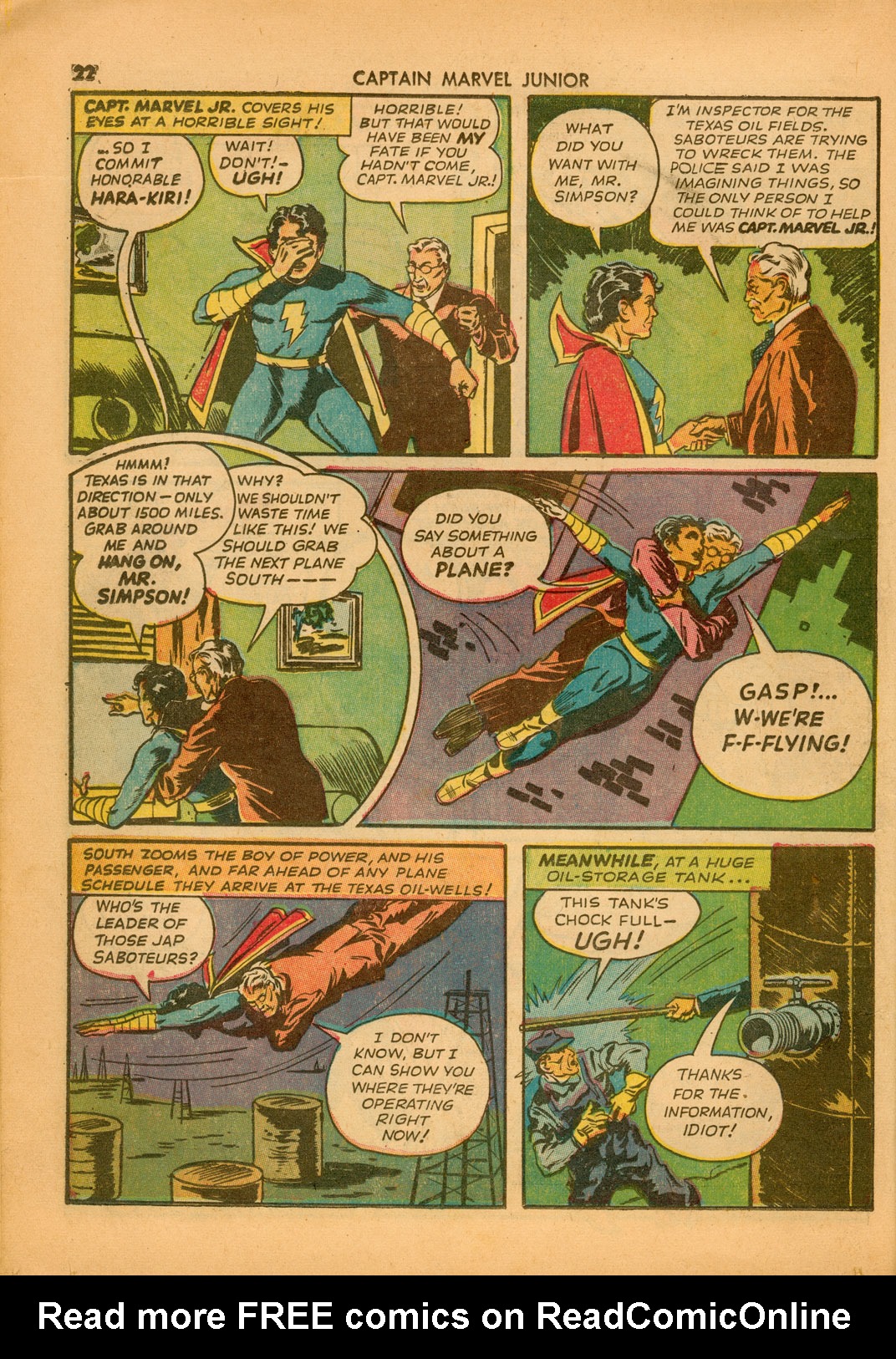 Read online Captain Marvel, Jr. comic -  Issue #2 - 22