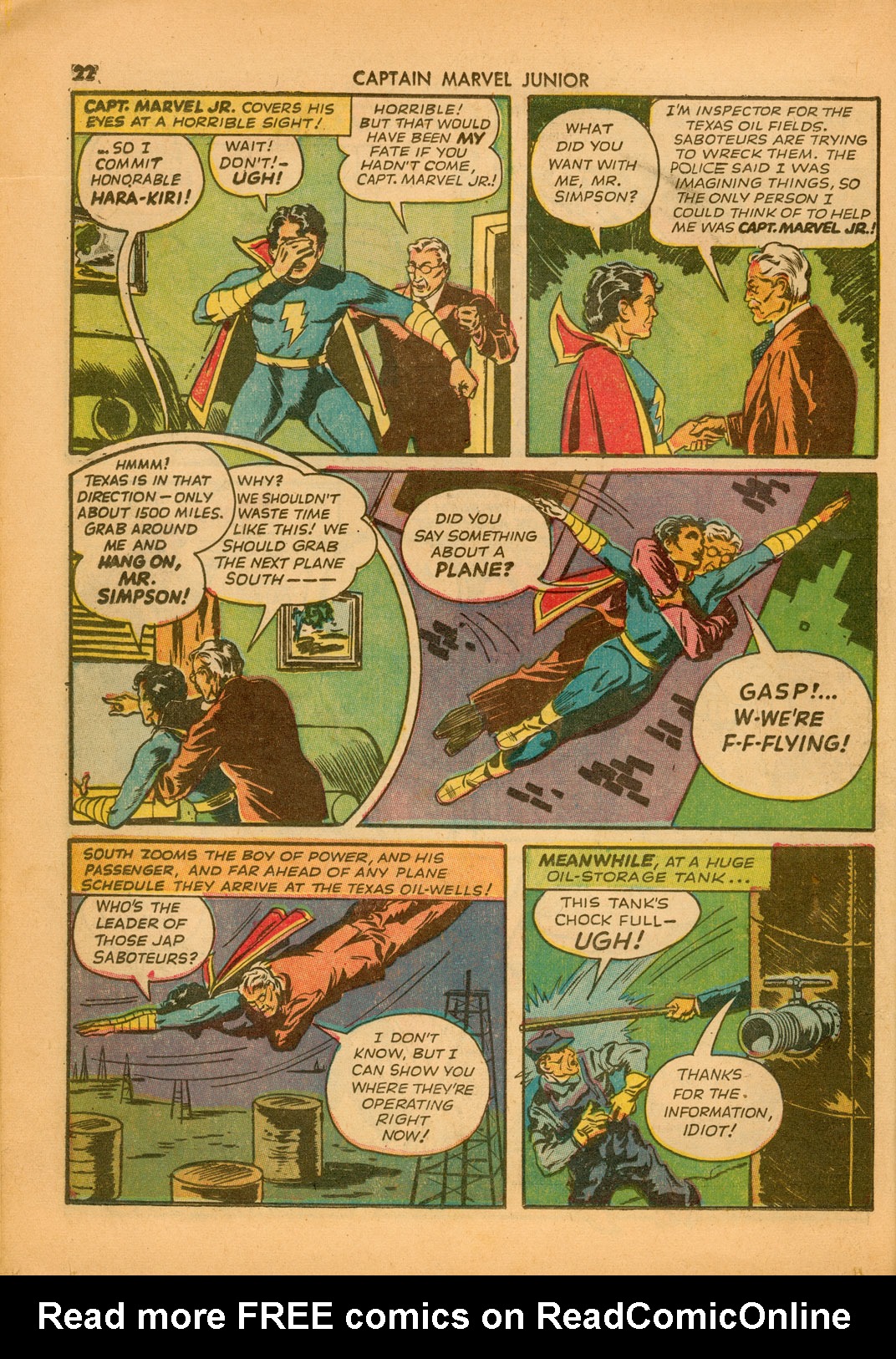 Read online Captain Marvel, Jr. comic -  Issue #2 - 22
