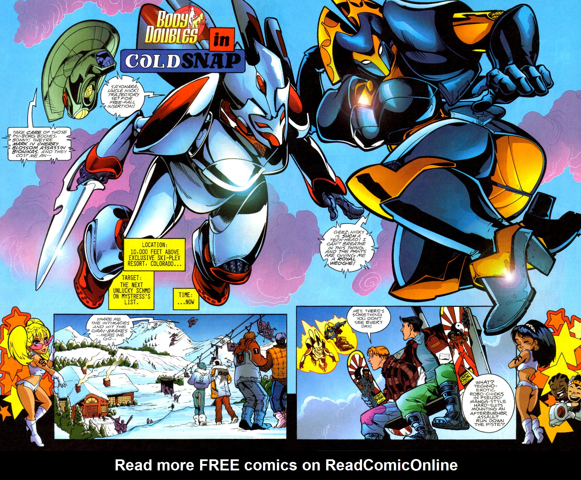 Read online Body Doubles comic -  Issue #3 - 3