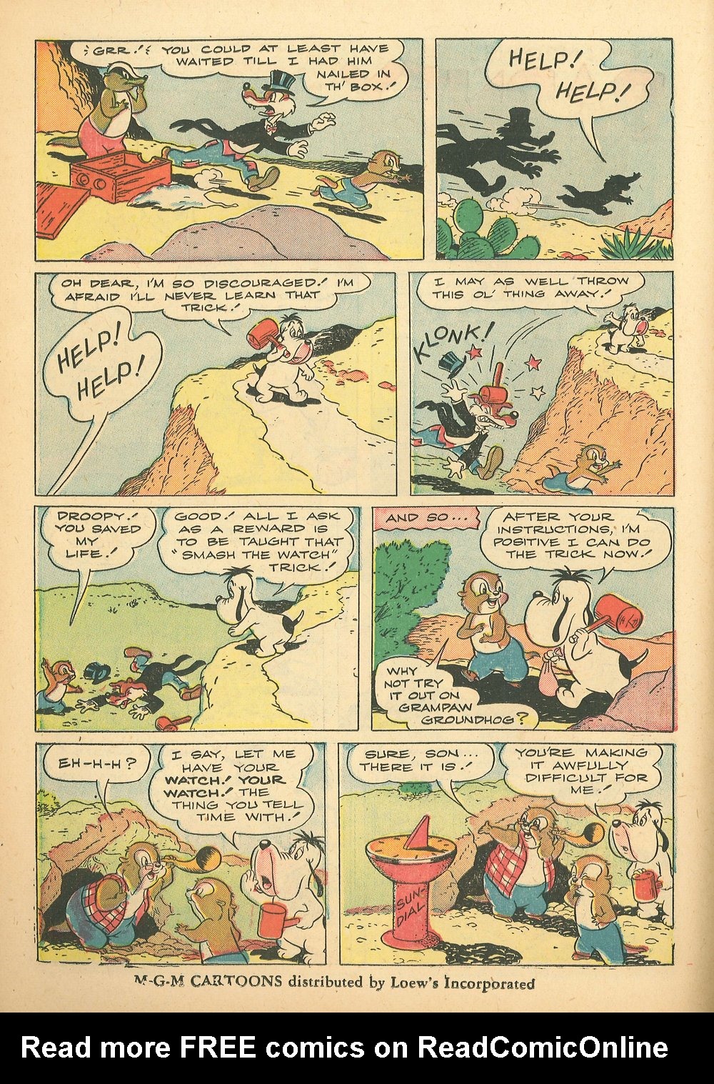 Read online Our Gang with Tom & Jerry comic -  Issue #59 - 36