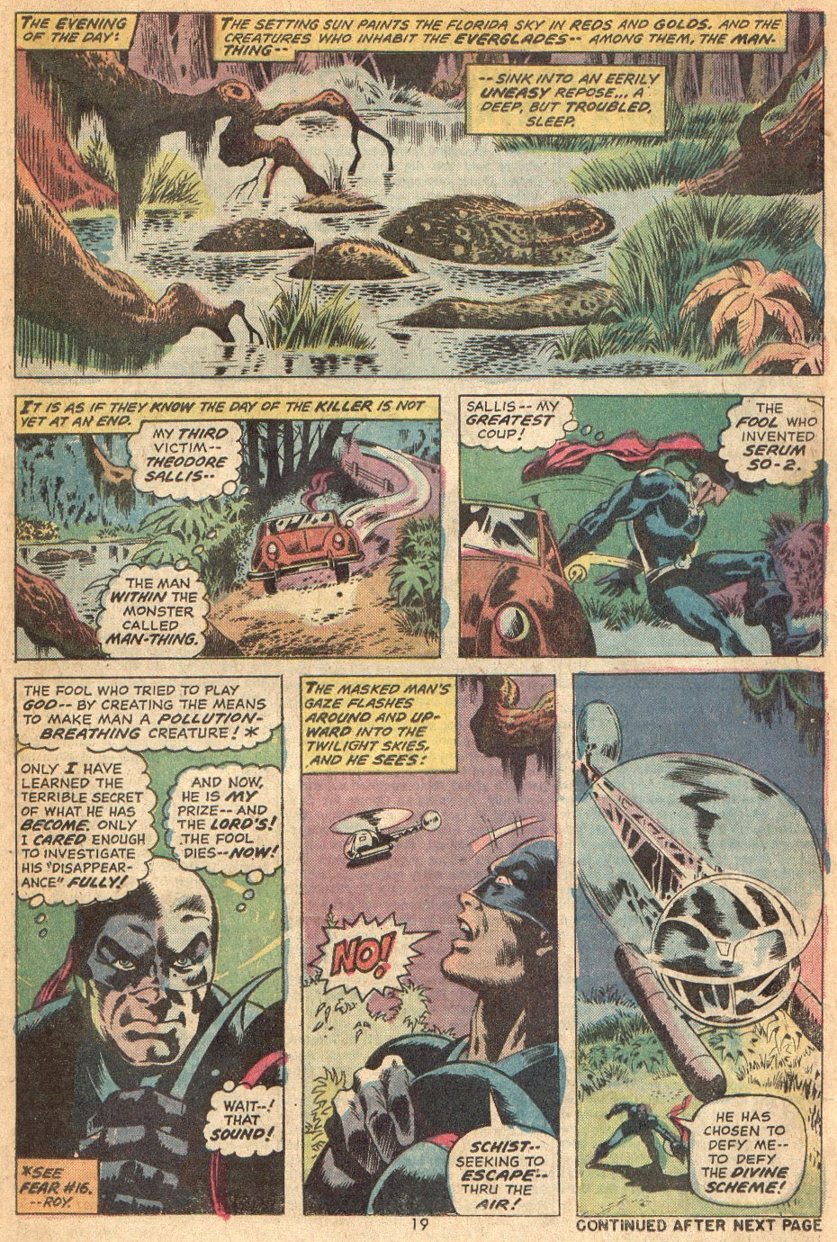 Read online Man-Thing (1974) comic -  Issue #3 - 14