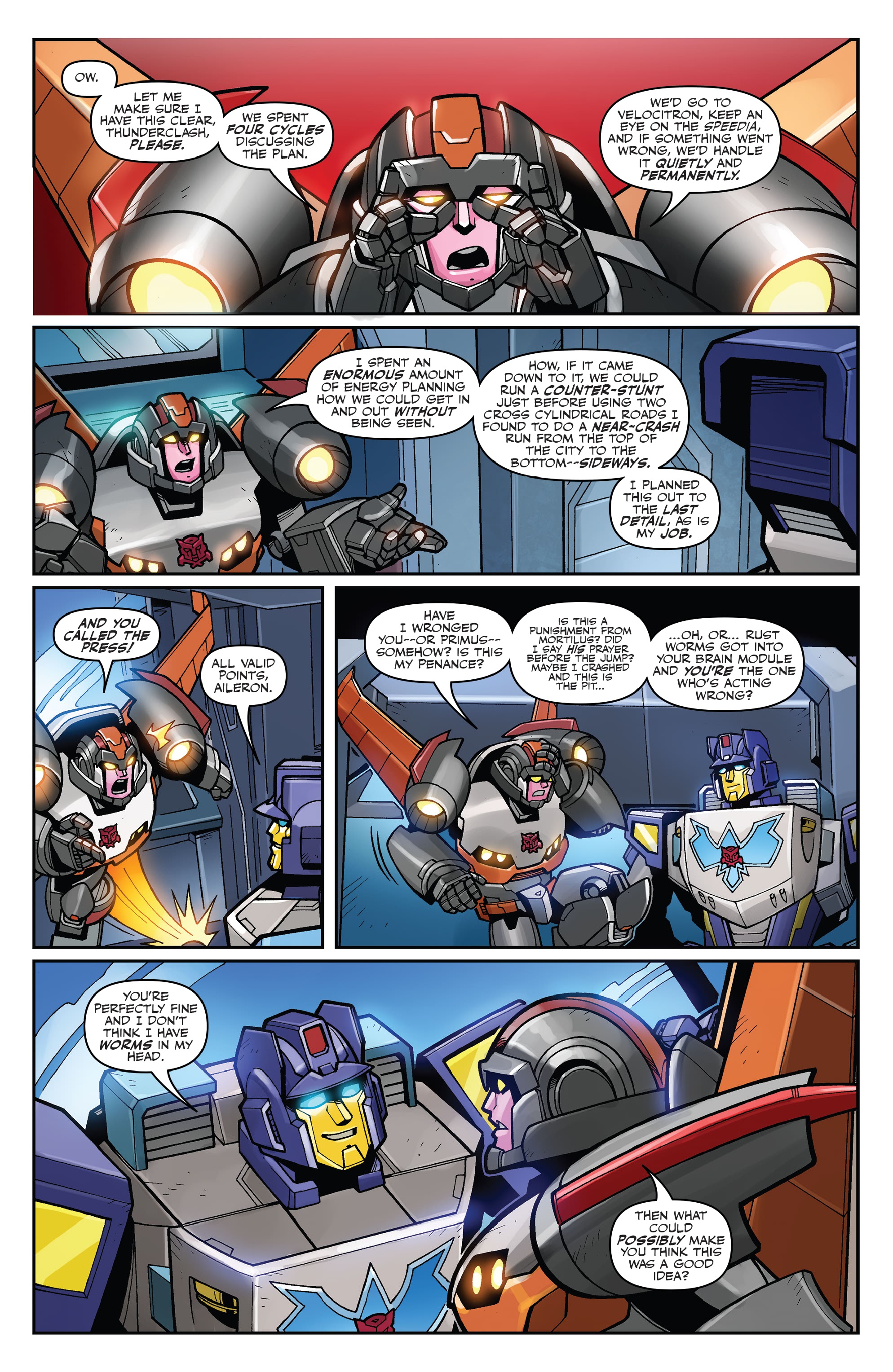 Read online Transformers: Wreckers-Tread and Circuits comic -  Issue #1 - 18