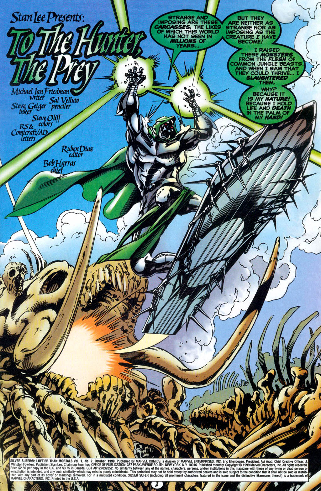 Read online Silver Surfer: Loftier Than Mortals comic -  Issue #2 - 2