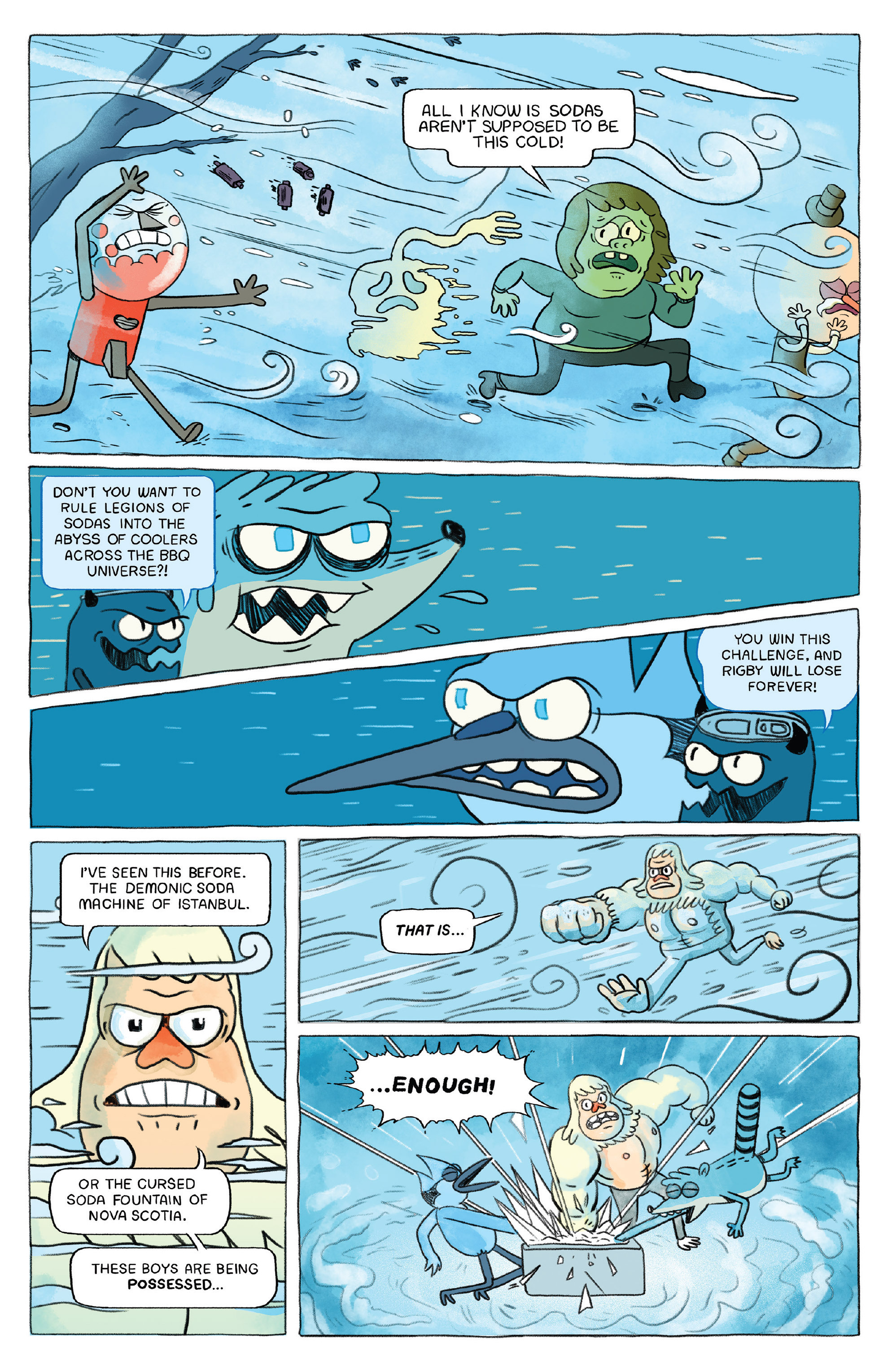 Read online Regular Show comic -  Issue #37 - 21