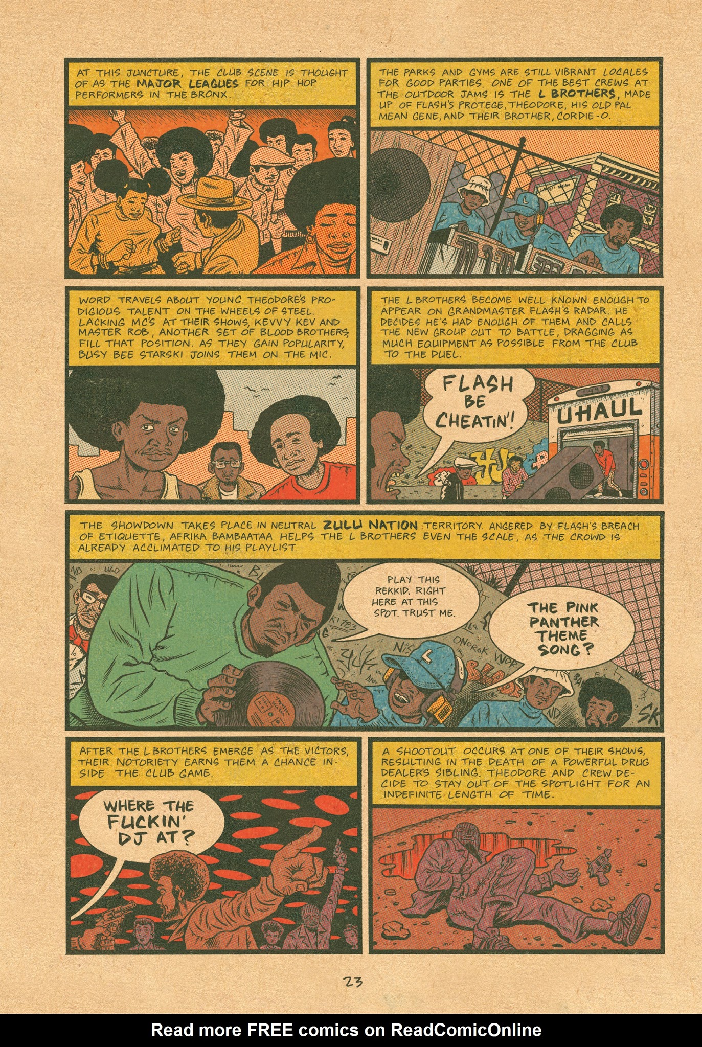 Read online Hip Hop Family Tree (2013) comic -  Issue # TPB 1 - 24