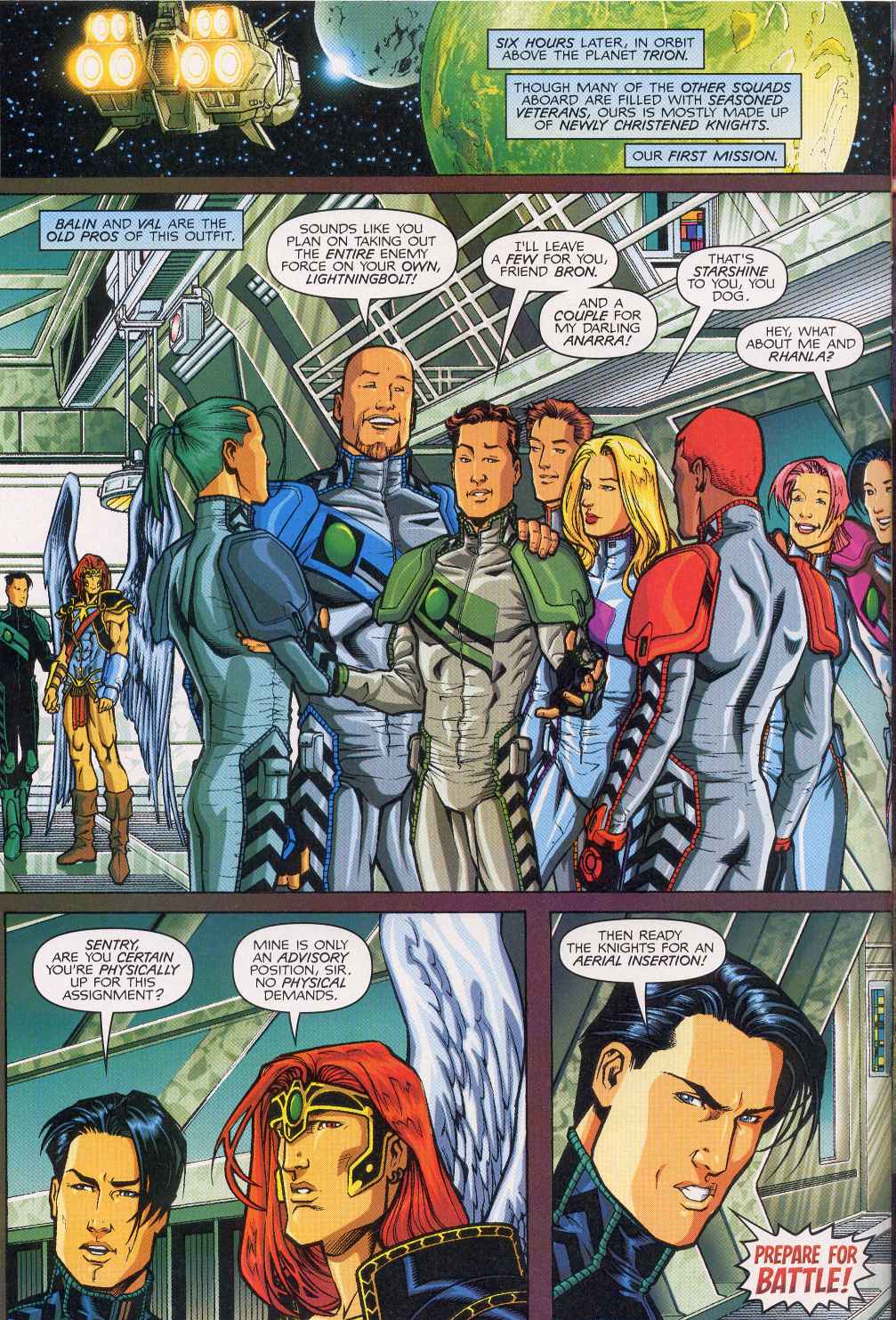 Read online Spaceknights (2000) comic -  Issue #2 - 6