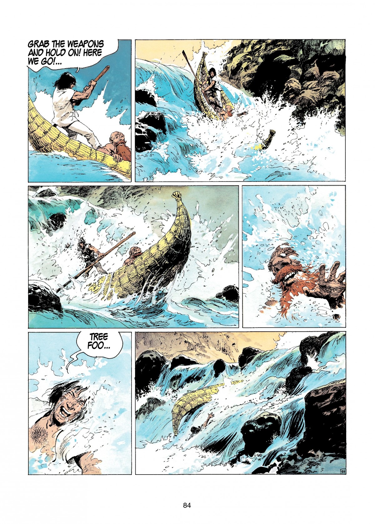 Read online Thorgal comic -  Issue #6 - 86