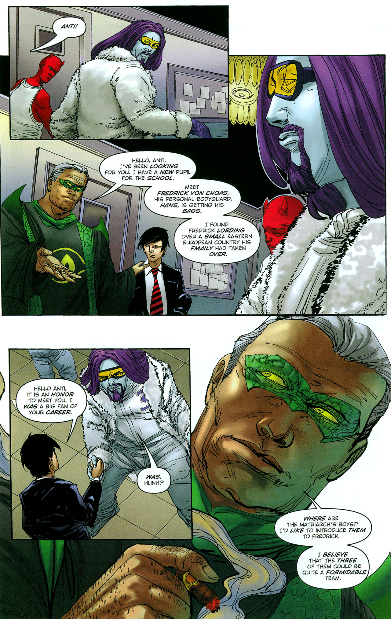 Read online Necessary Evil comic -  Issue #6 - 10