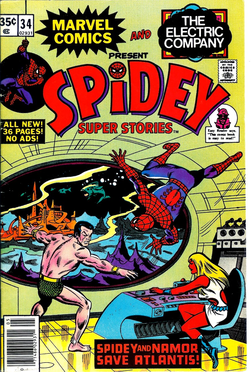 Read online Spidey Super Stories comic -  Issue #34 - 1