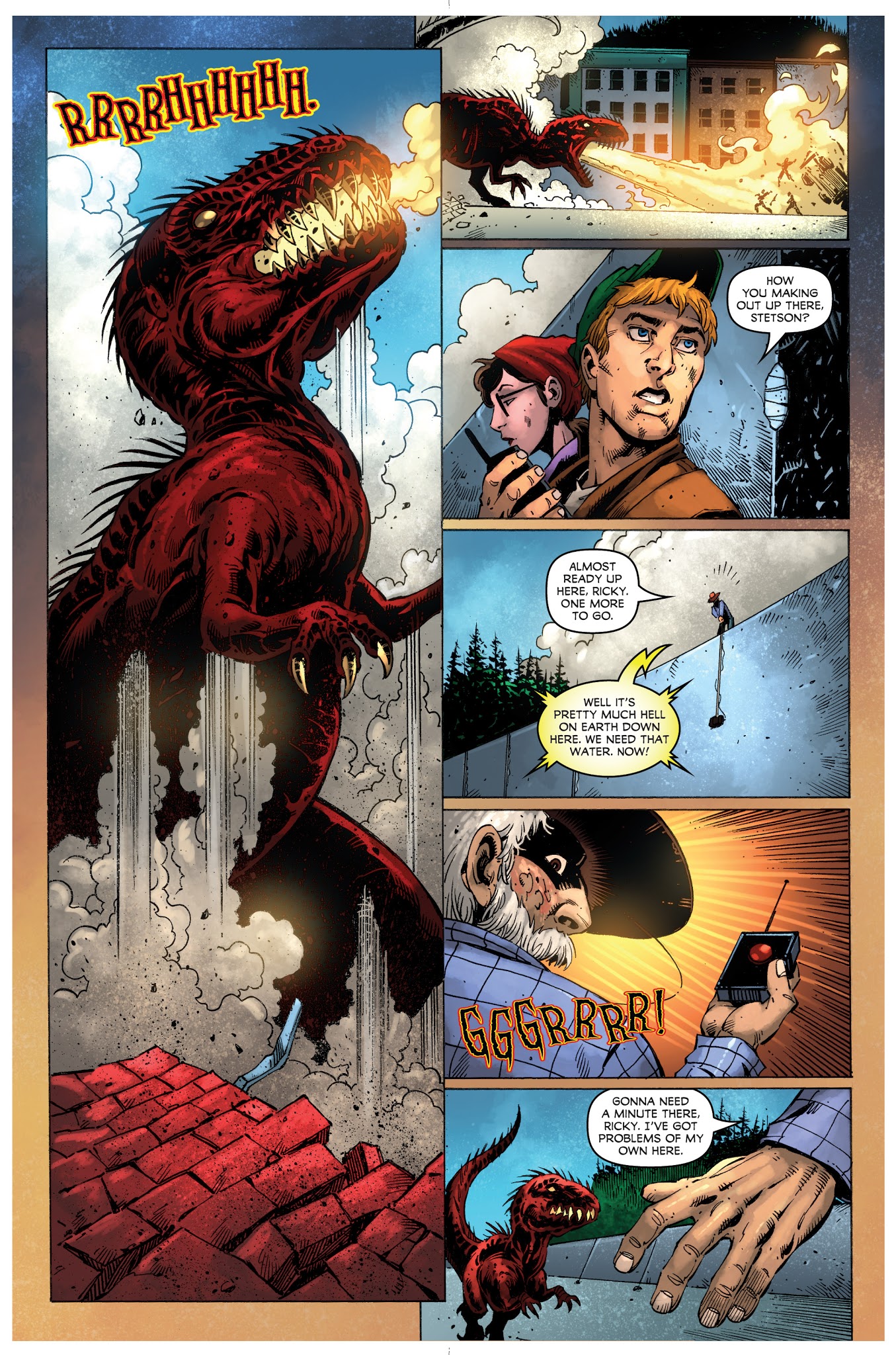 Read online Volcanosaurus comic -  Issue #2 - 18