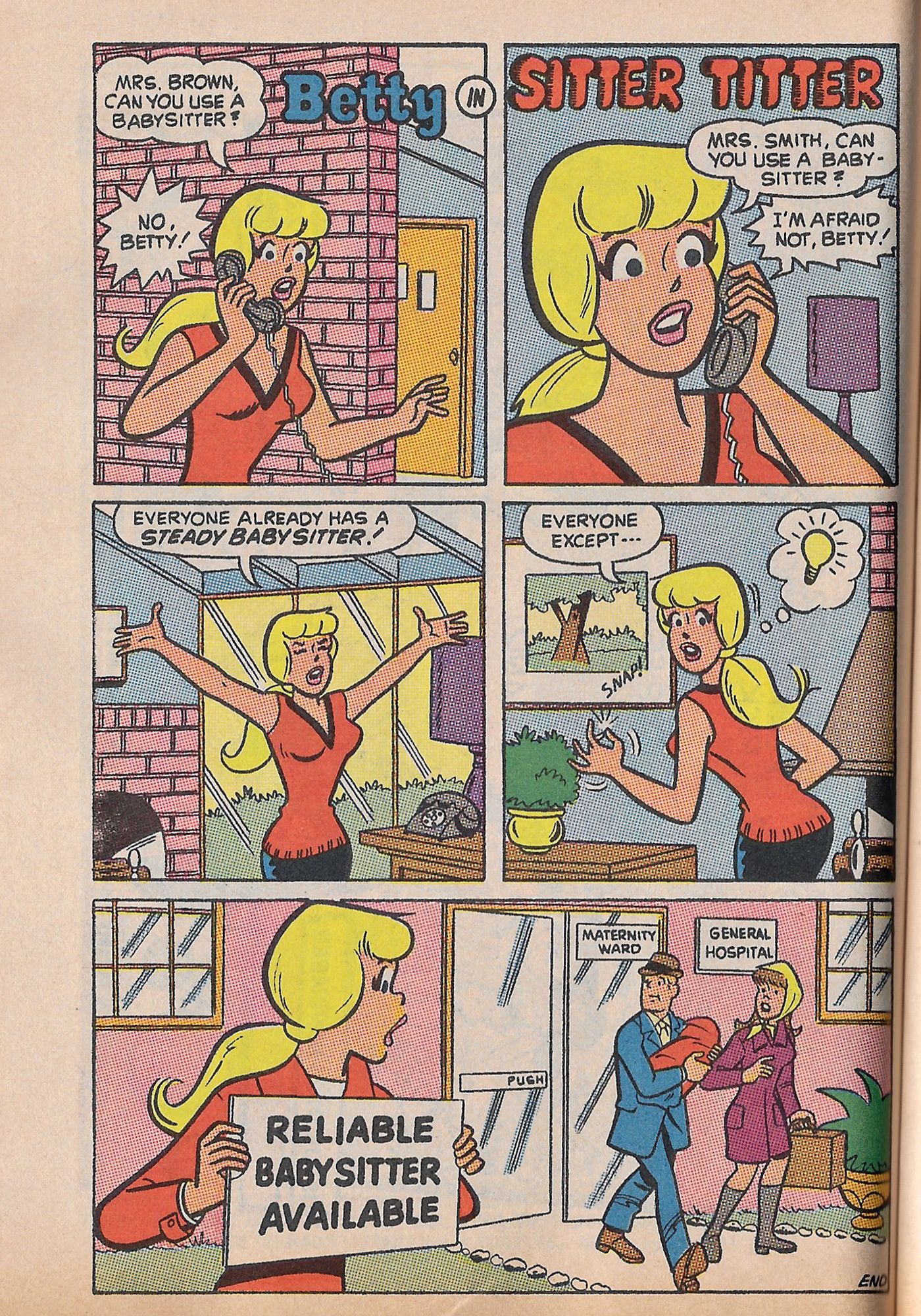 Read online Betty and Veronica Digest Magazine comic -  Issue #51 - 131