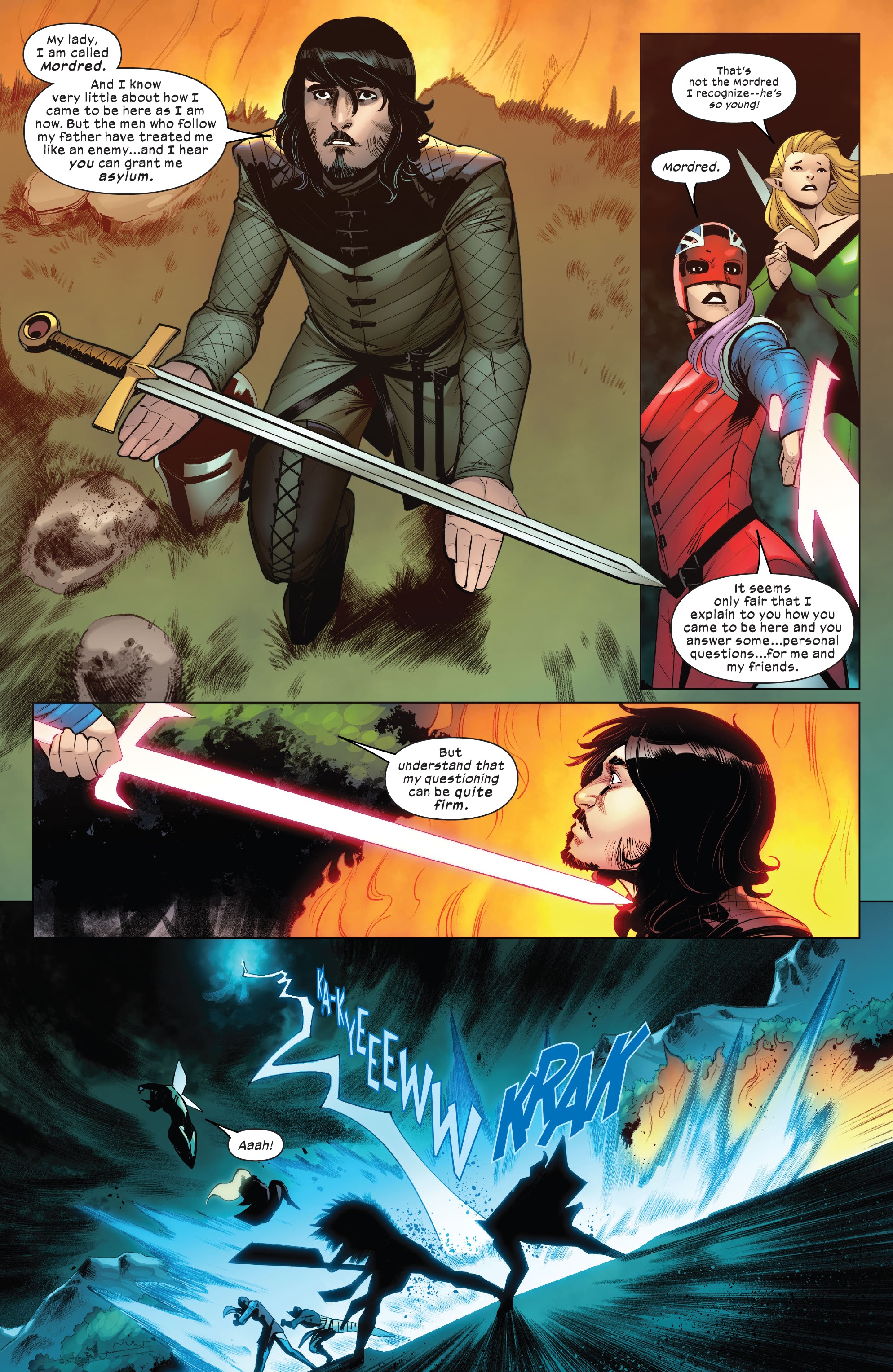 Read online Knights of X comic -  Issue #1 - 31