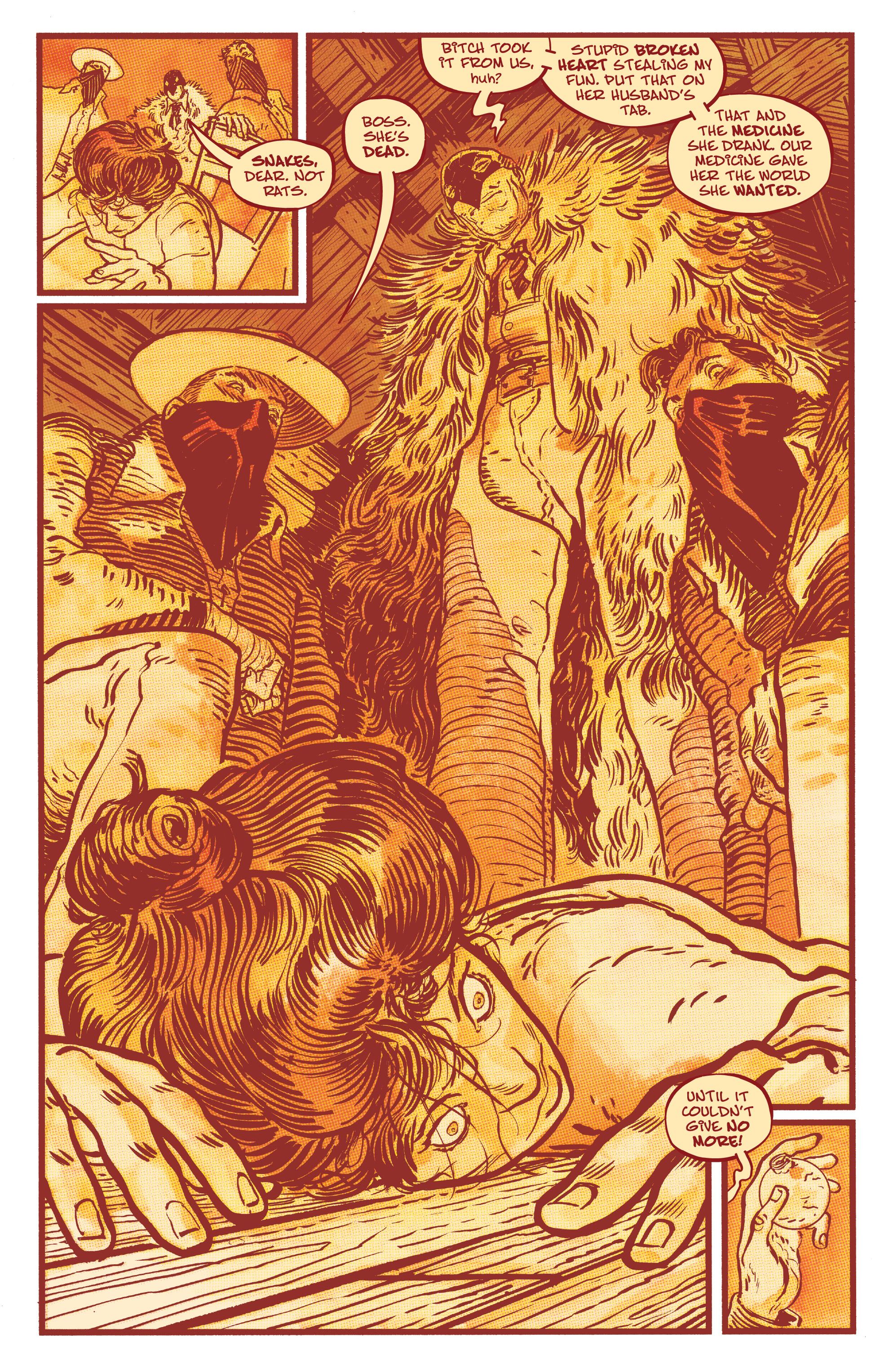 Read online Above Snakes comic -  Issue #5 - 8