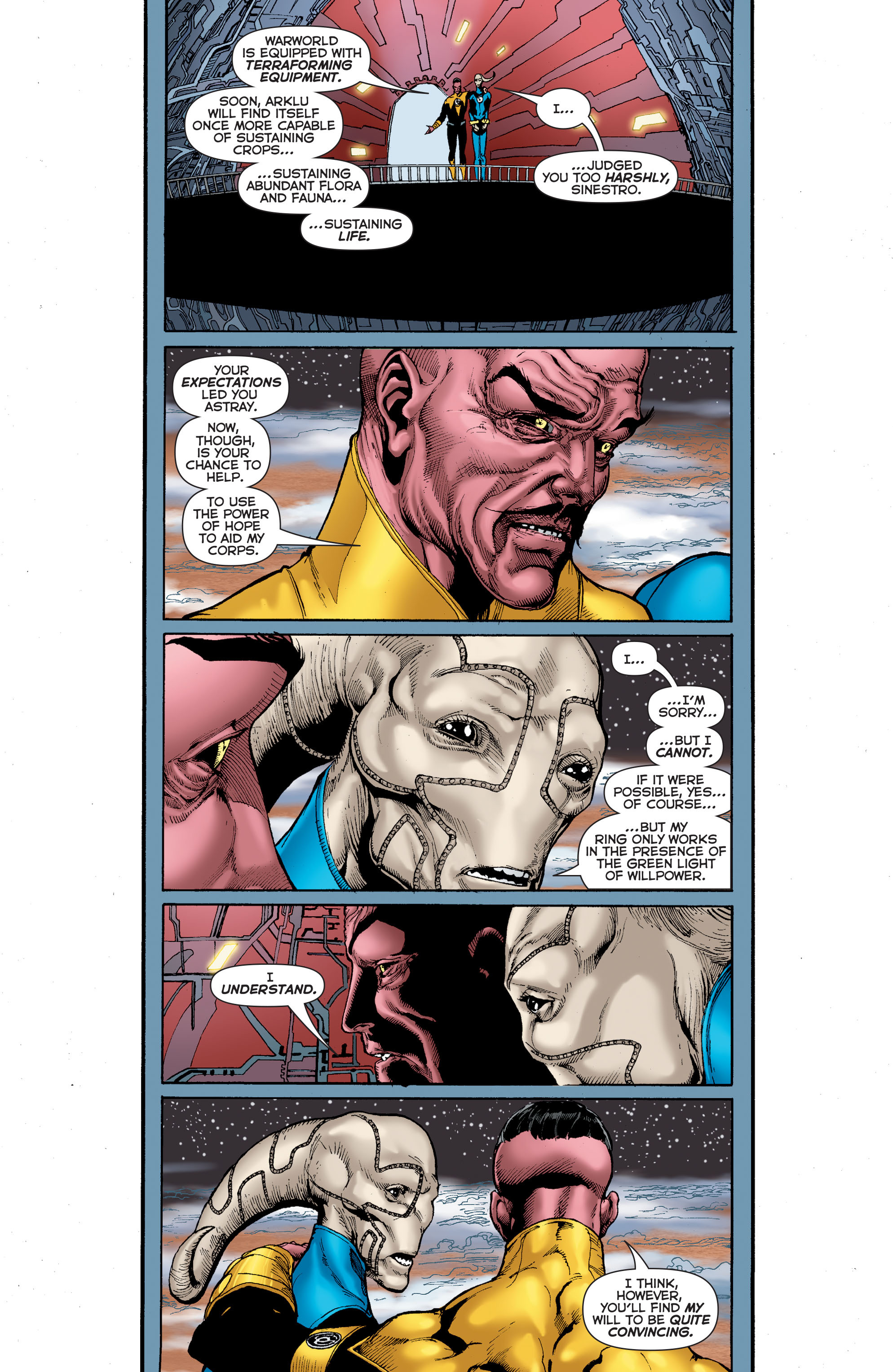 Read online Sinestro comic -  Issue #15 - 22