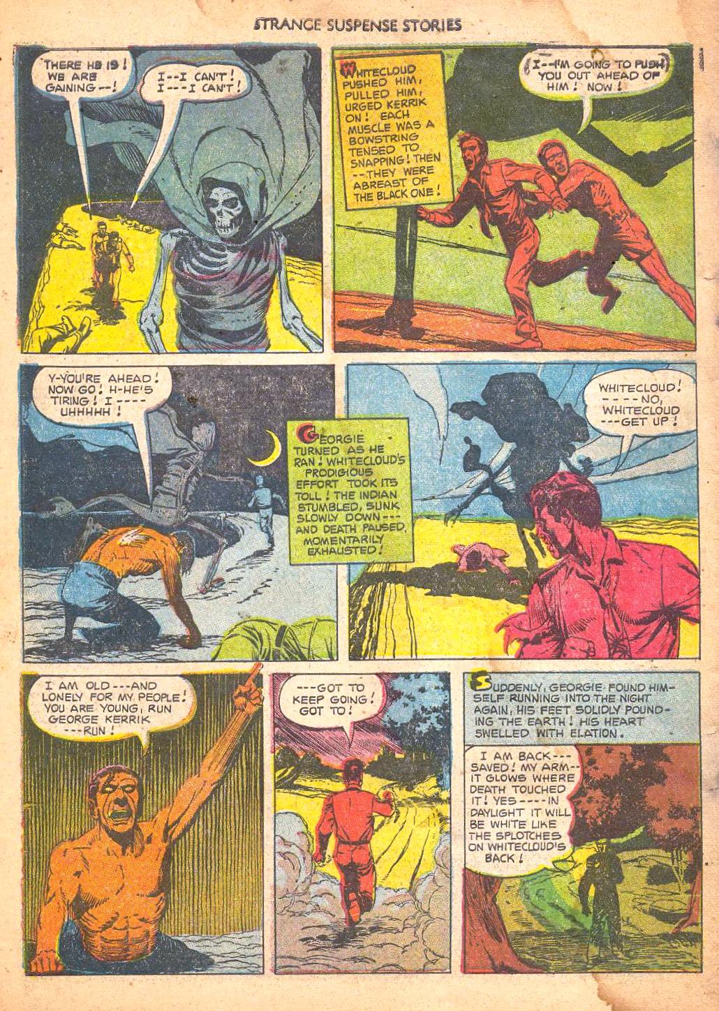 Read online Strange Suspense Stories (1952) comic -  Issue #4 - 34