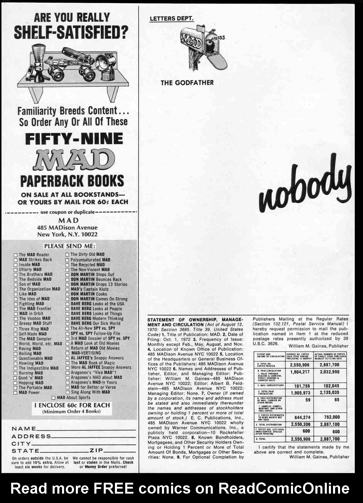 Read online MAD comic -  Issue #157 - 4