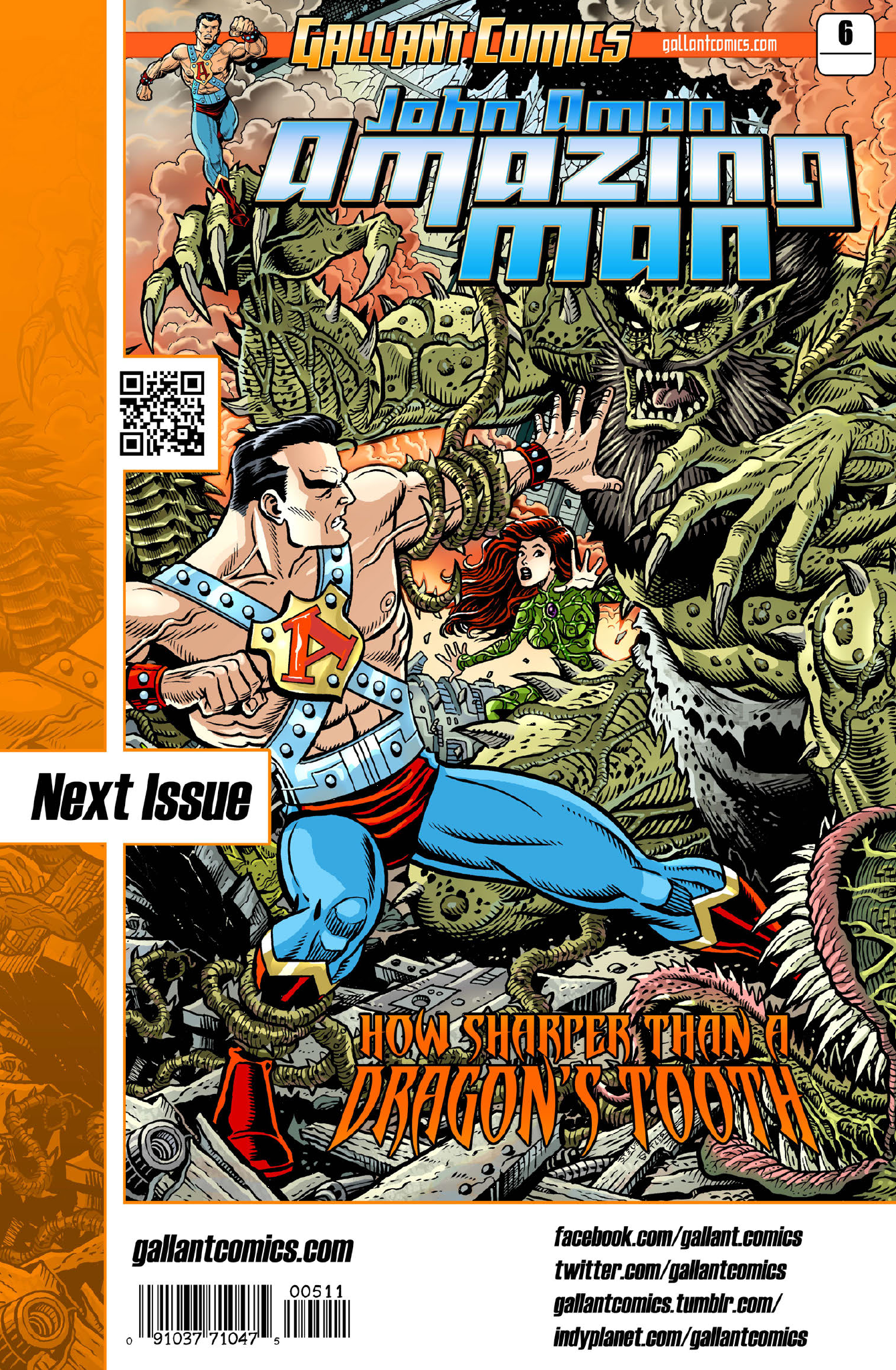 Read online John Aman Amazing Man comic -  Issue #5 - 17
