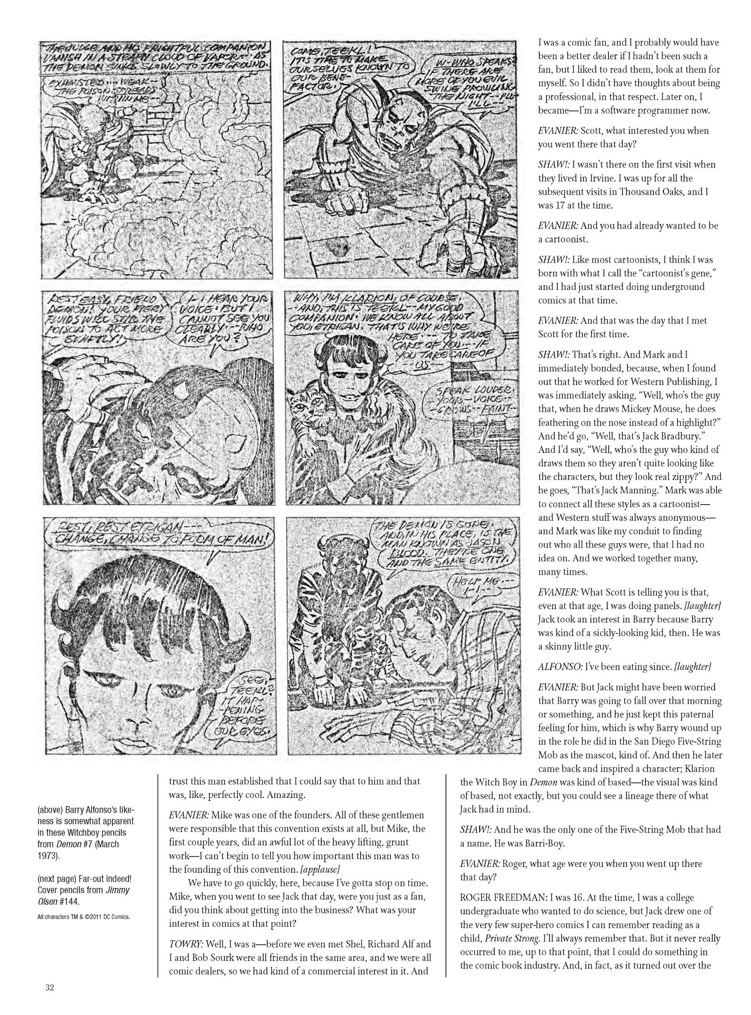 Read online The Jack Kirby Collector comic -  Issue #56 - 32