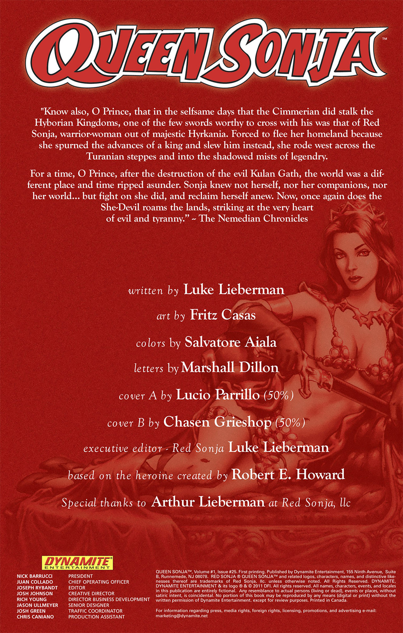 Read online Queen Sonja comic -  Issue #25 - 3