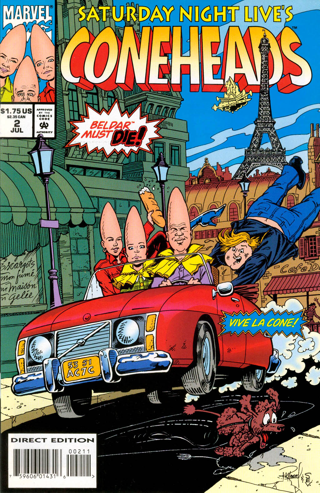 Read online Coneheads comic -  Issue #2 - 1