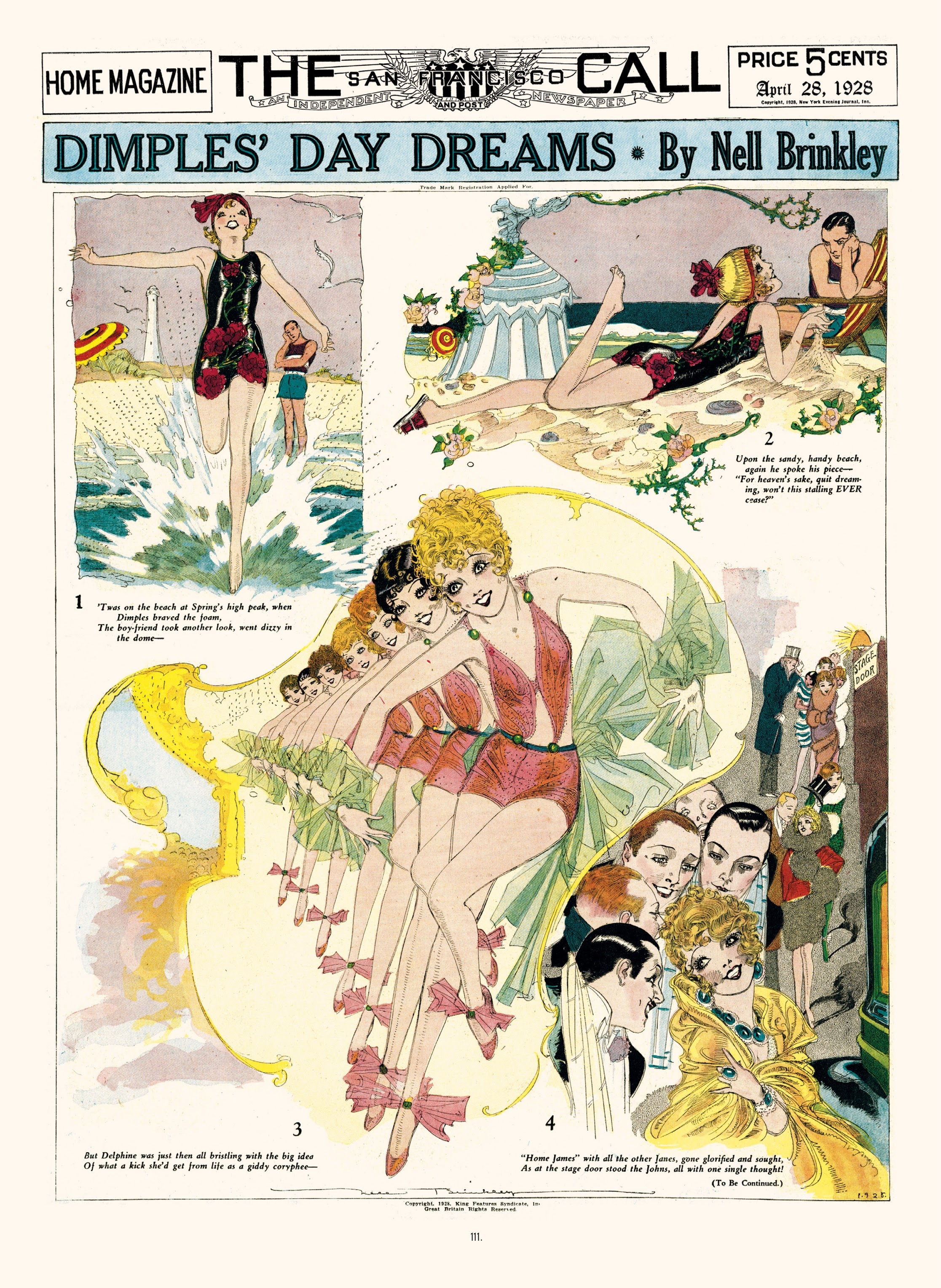 Read online The Brinkley Girls: The Best of Nell Brinkley's Cartoons comic -  Issue # TPB - 111
