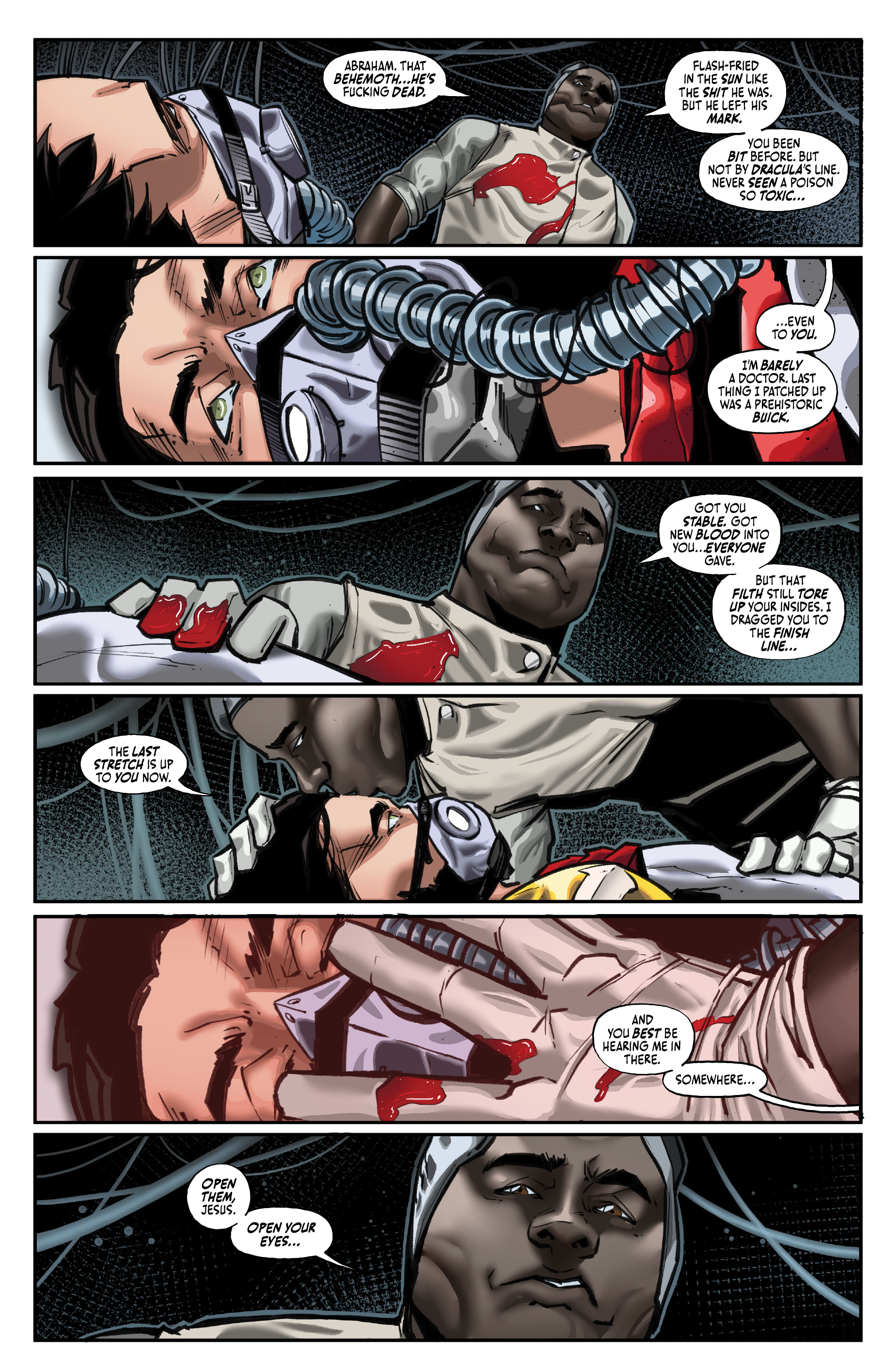 Read online Loaded Bible: Blood Of My Blood comic -  Issue #3 - 7
