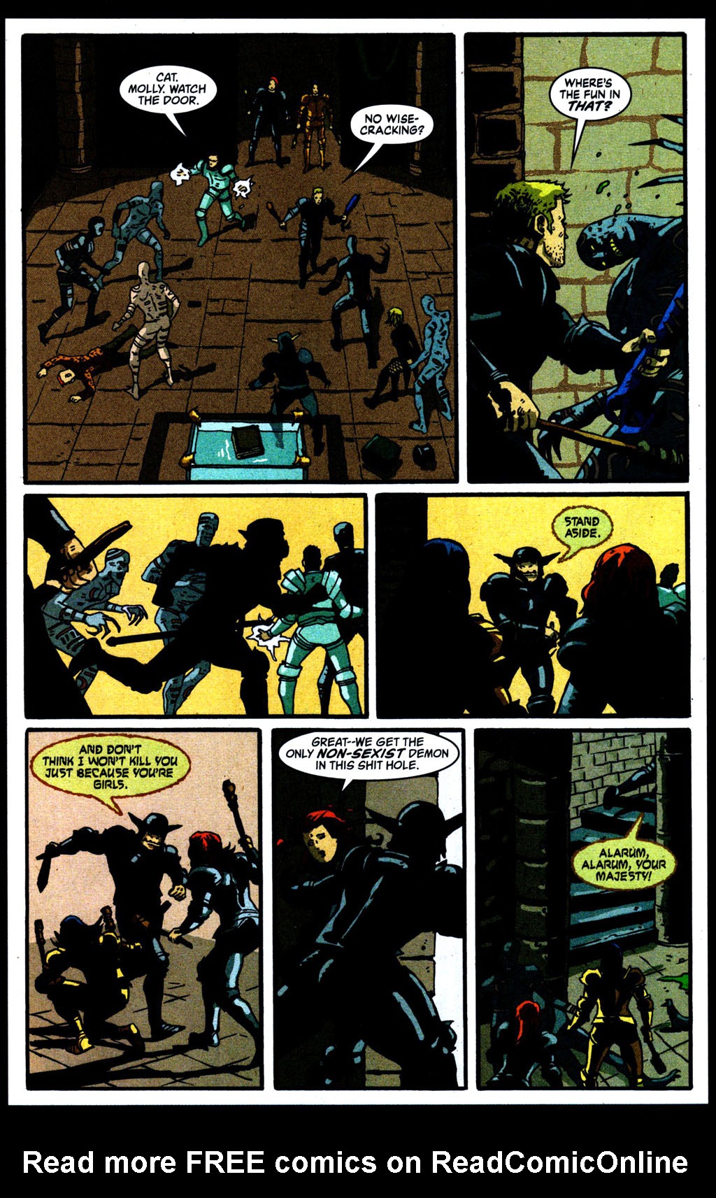 Read online Books of Magick: Life During Wartime comic -  Issue #11 - 13