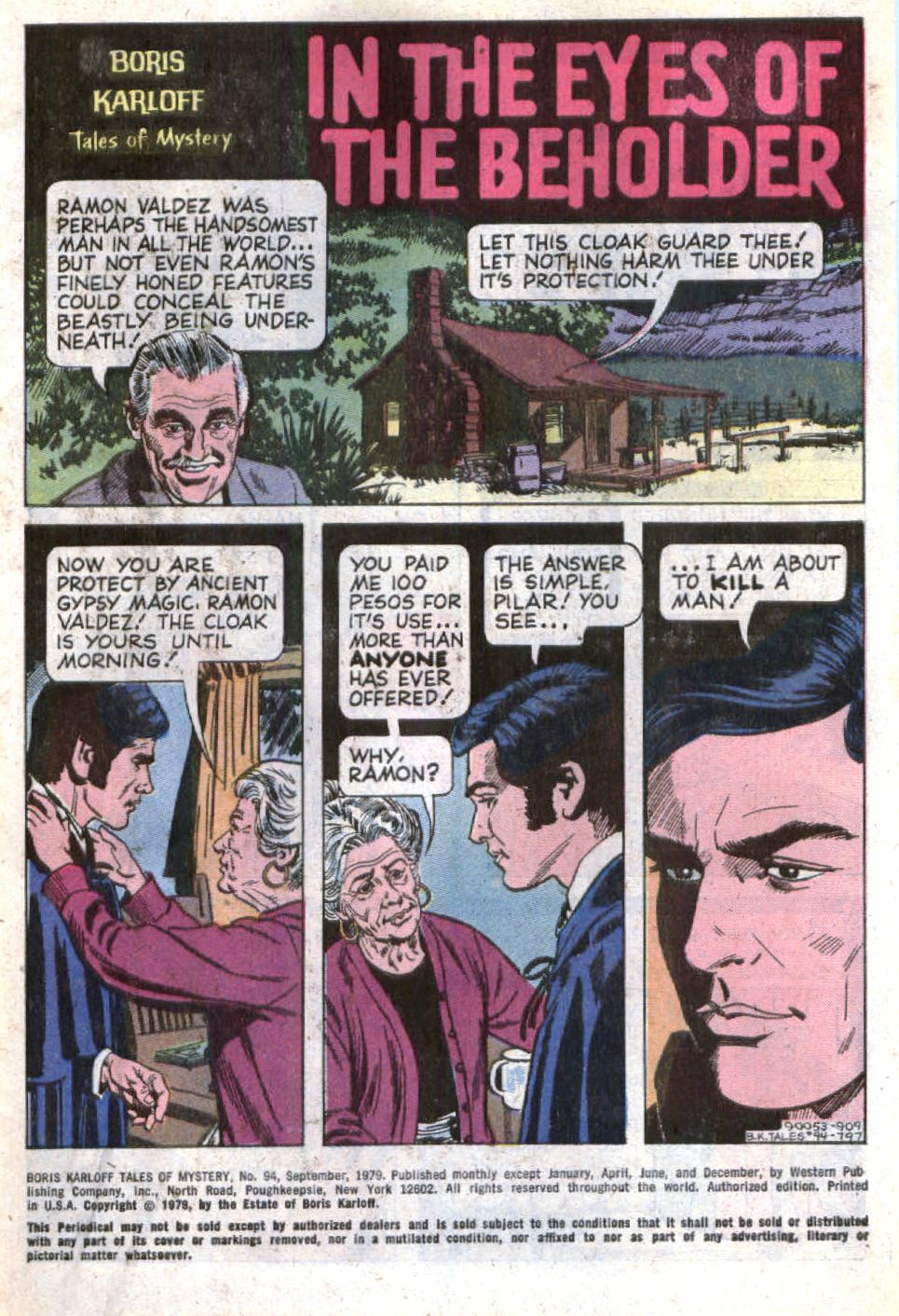 Read online Boris Karloff Tales of Mystery comic -  Issue #94 - 3