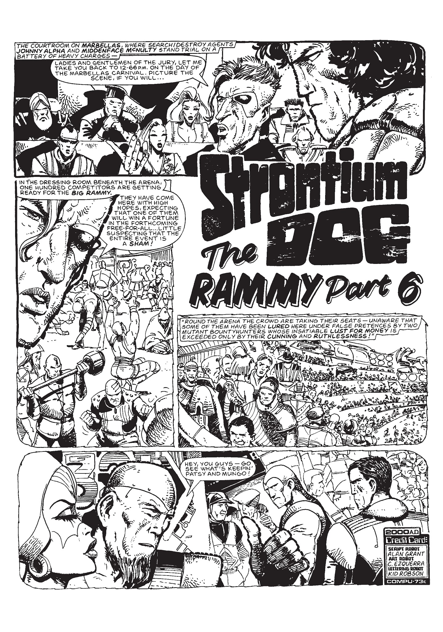 Read online Strontium Dog: Search/Destroy Agency Files comic -  Issue # TPB 4 - 202