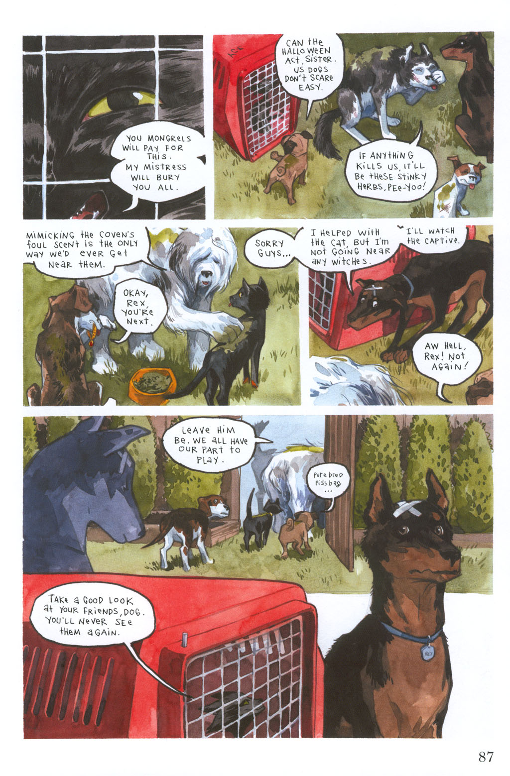 Read online The Dark Horse Book of Witchcraft comic -  Issue # TPB - 89
