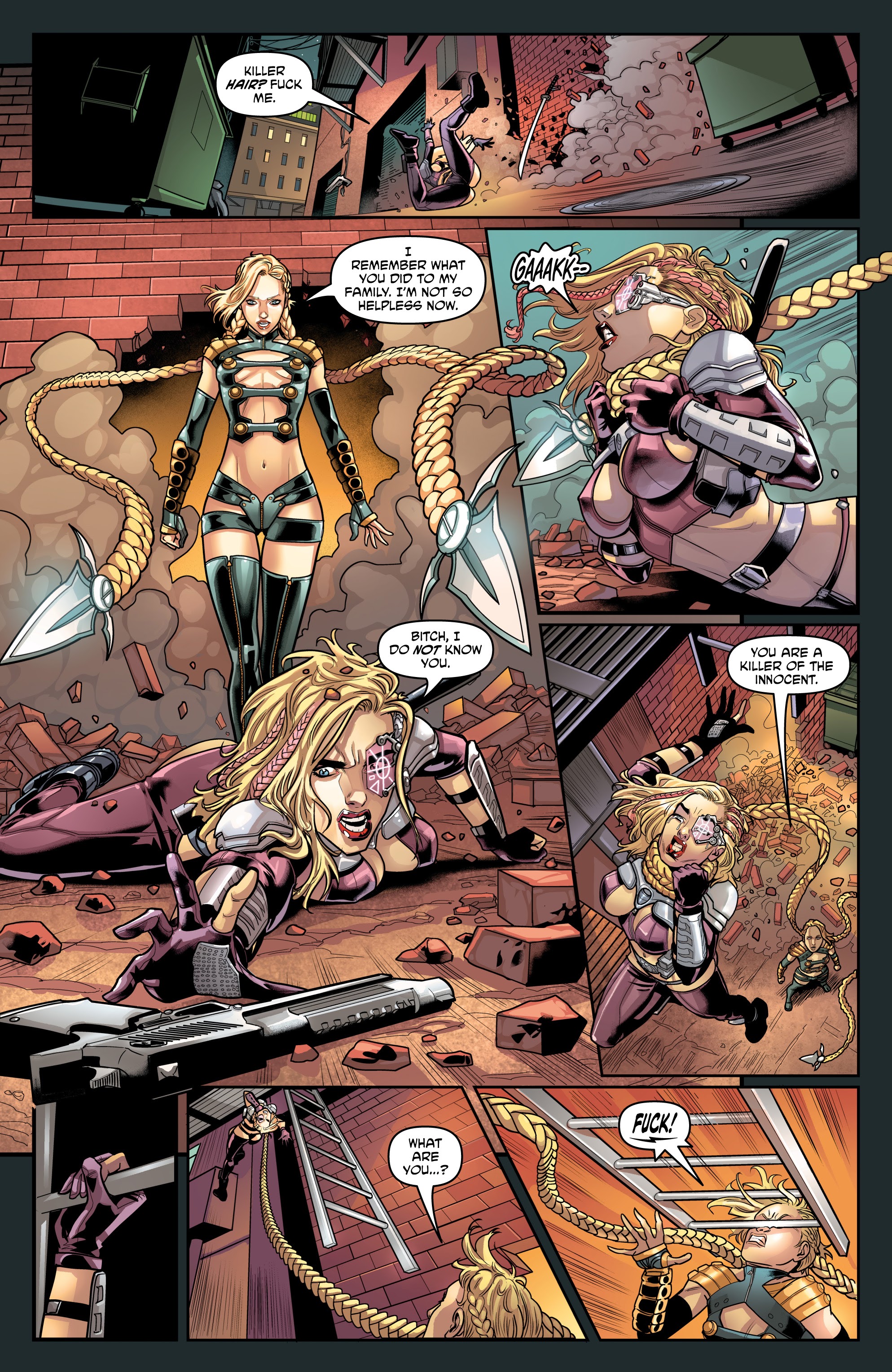 Read online Unholy: Argent vs Onyx comic -  Issue #0 - 9