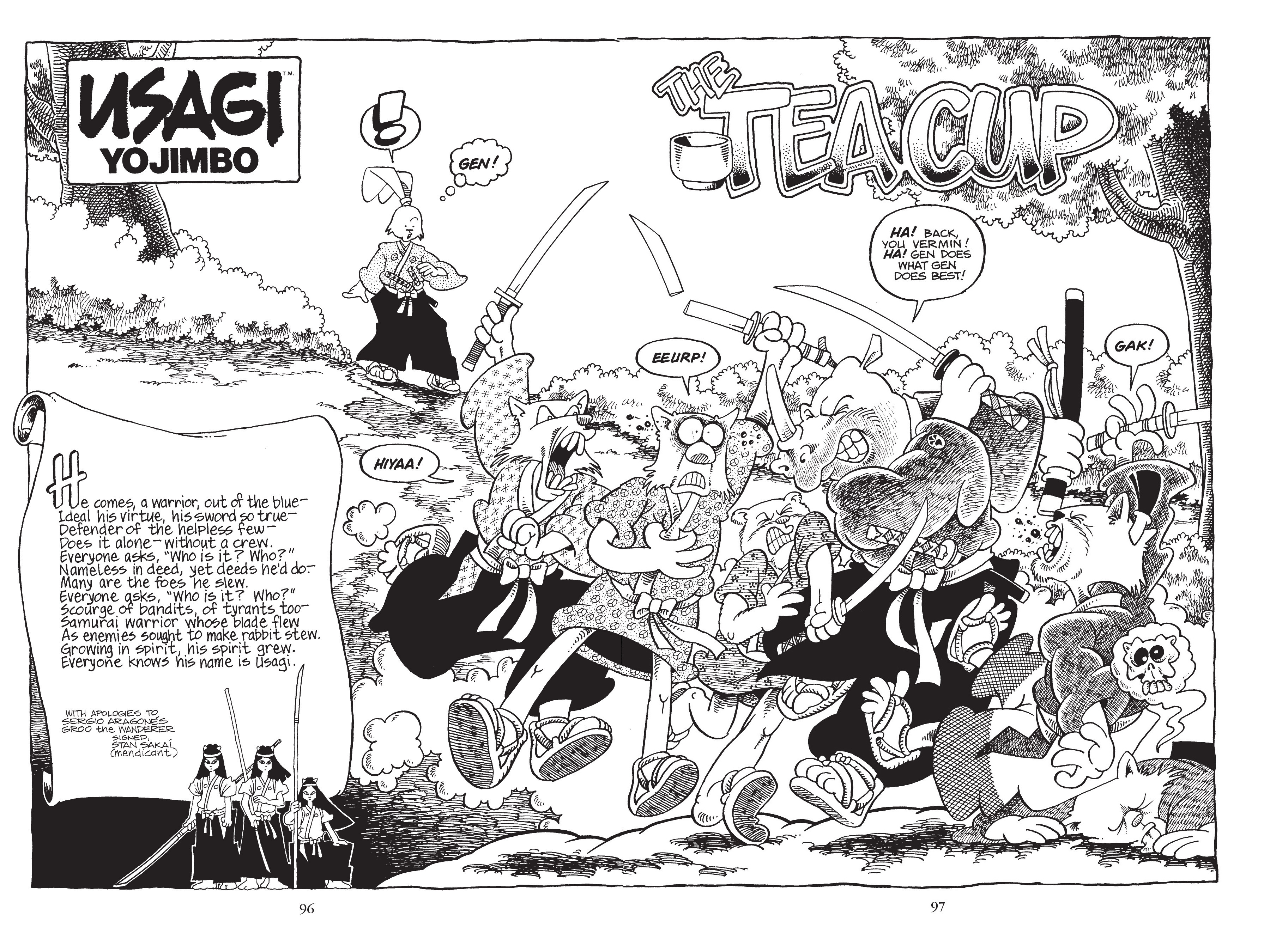 Read online Usagi Yojimbo (1987) comic -  Issue # _TPB 3 - 93
