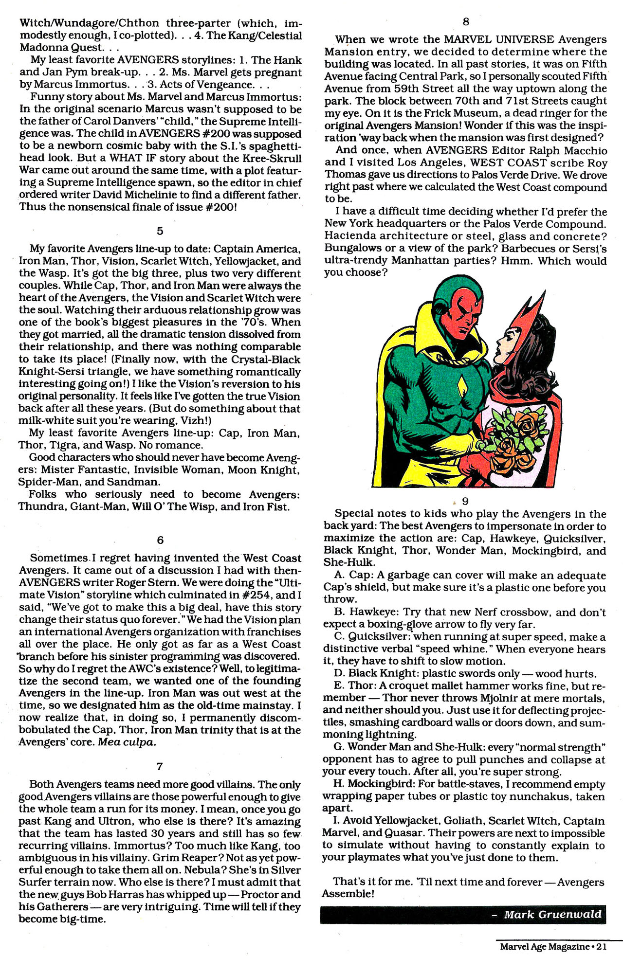 Read online Marvel Age comic -  Issue #122 - 22