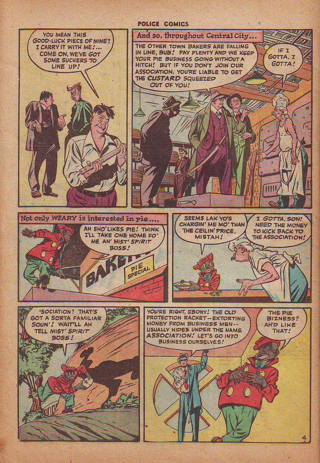 Read online Police Comics comic -  Issue #85 - 36