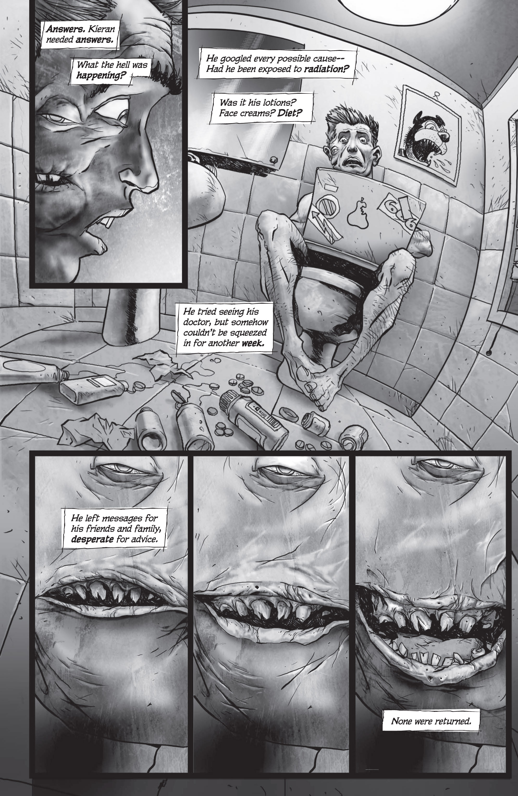 Read online Razorblades: The Horror Magazine comic -  Issue #3 - 31