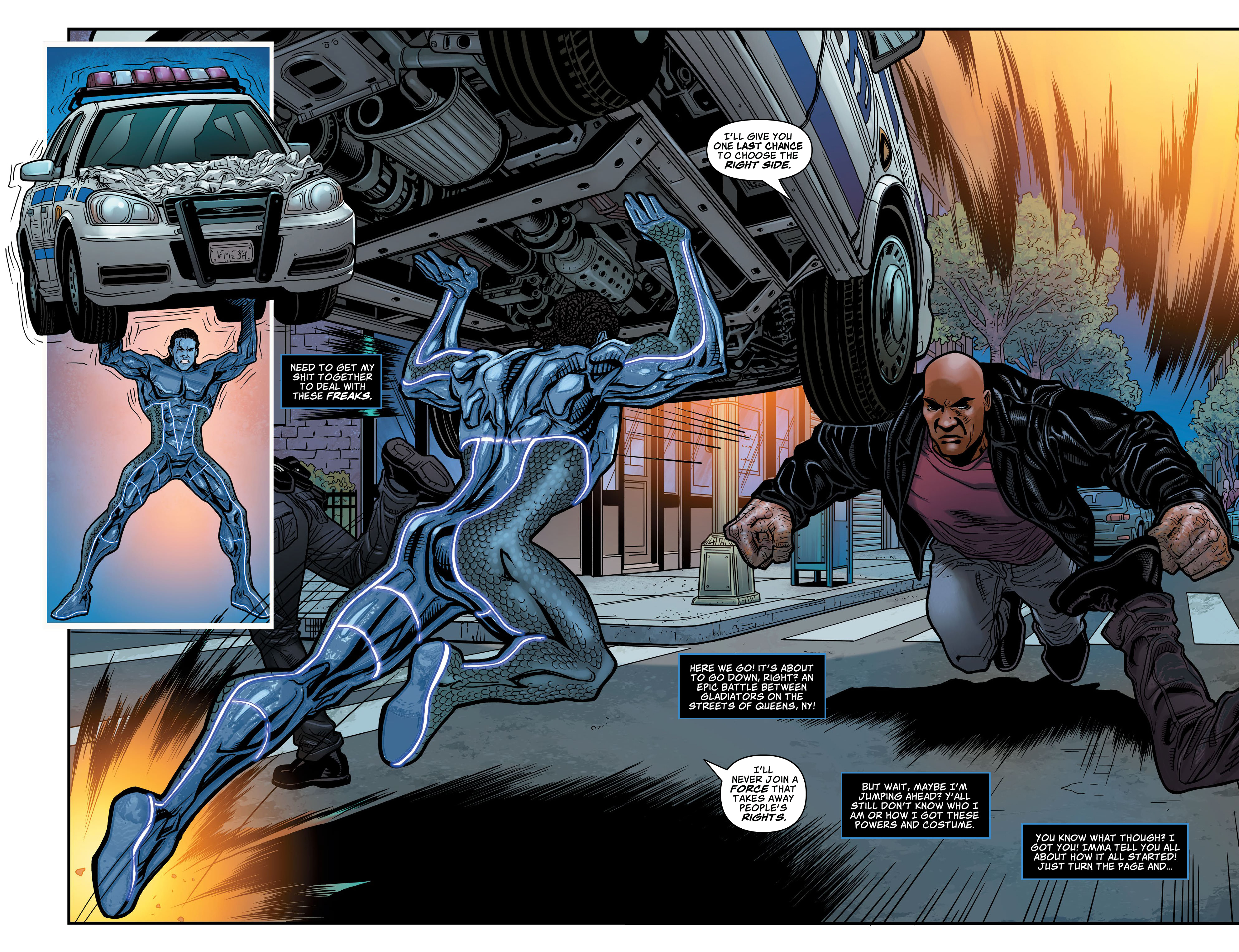 Read online PhenomX comic -  Issue #1 - 6