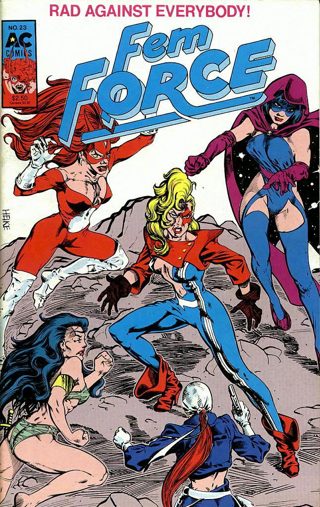 Read online Femforce comic -  Issue #23 - 1