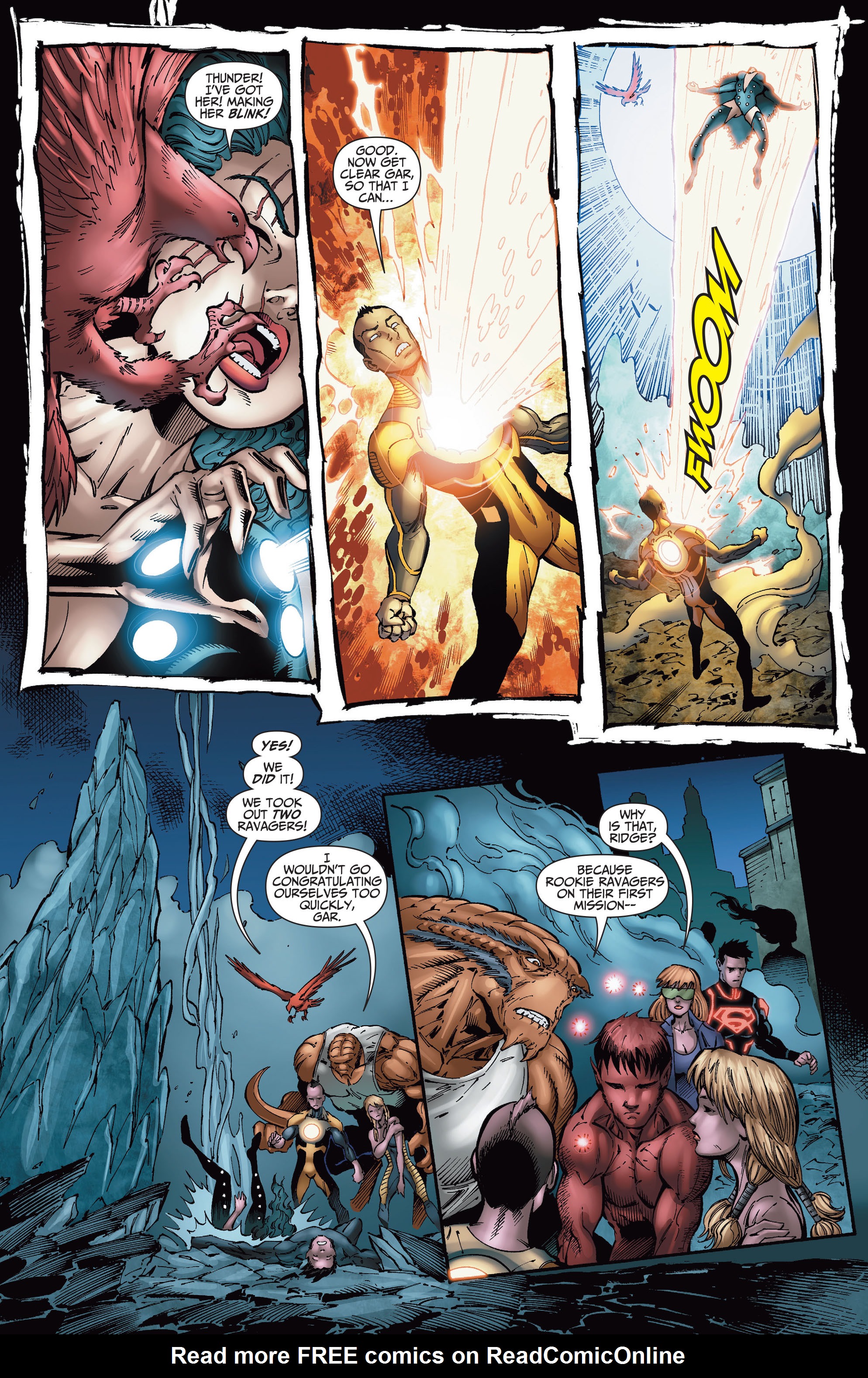 Read online The Ravagers comic -  Issue #6 - 17